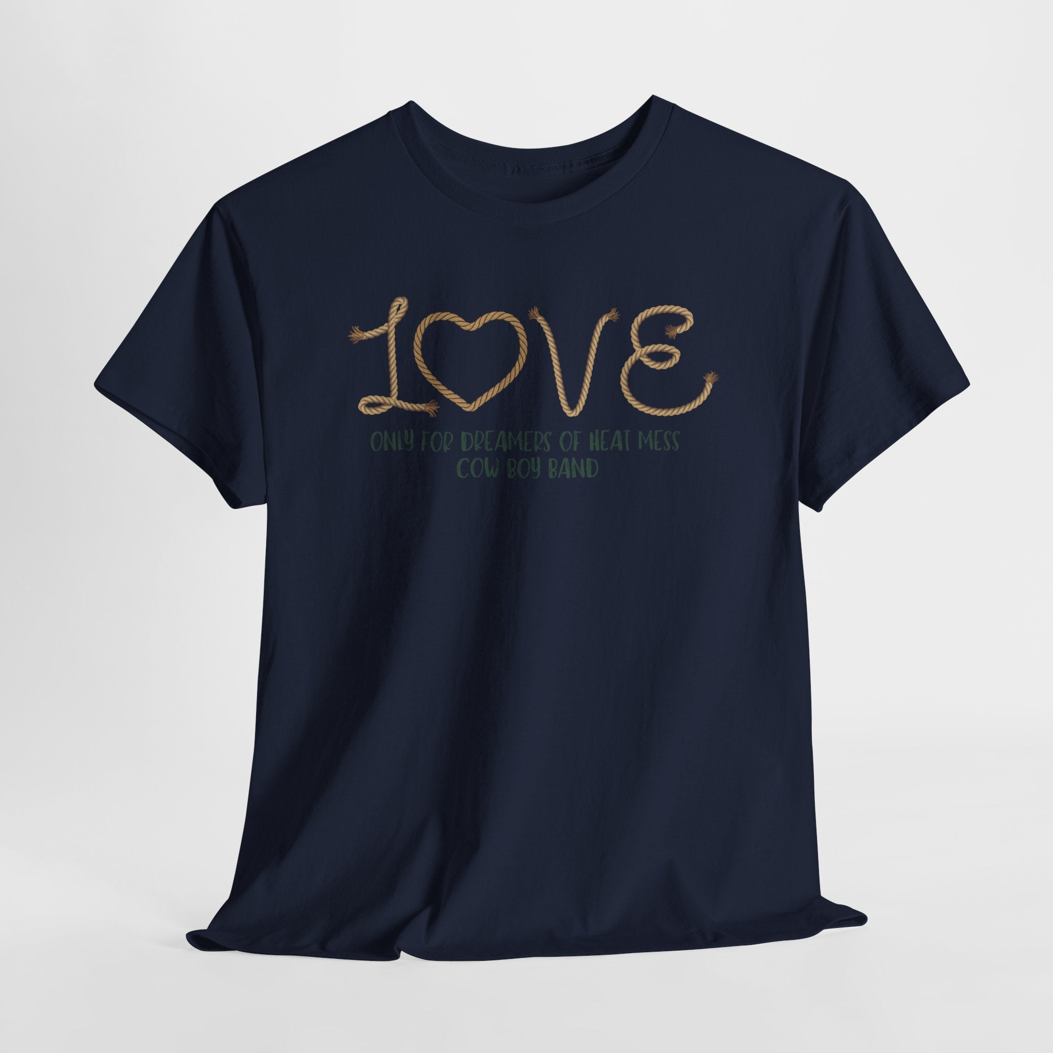 LOVE Heart Western T-Shirt - Heat Mess