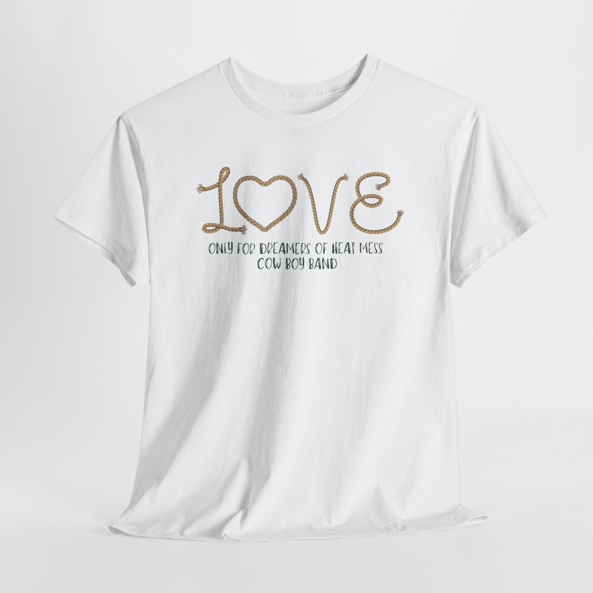 LOVE Heart Western T-Shirt - Heat Mess