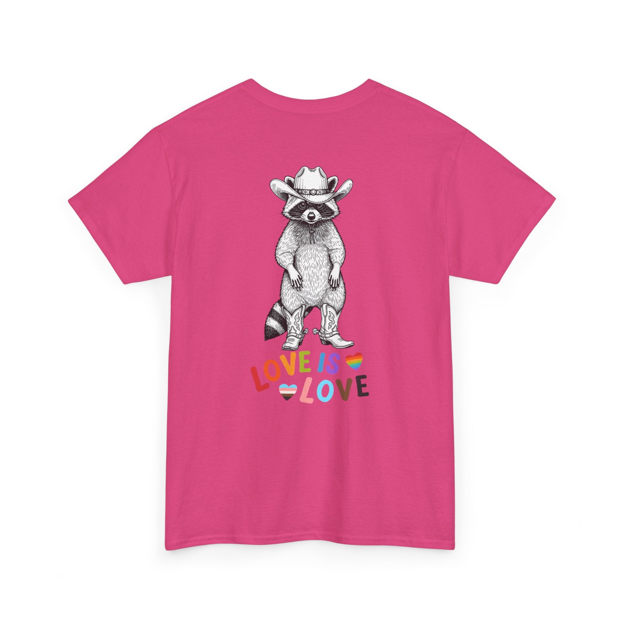 Love Is Lov Pride T-Shirt - Heat Mess