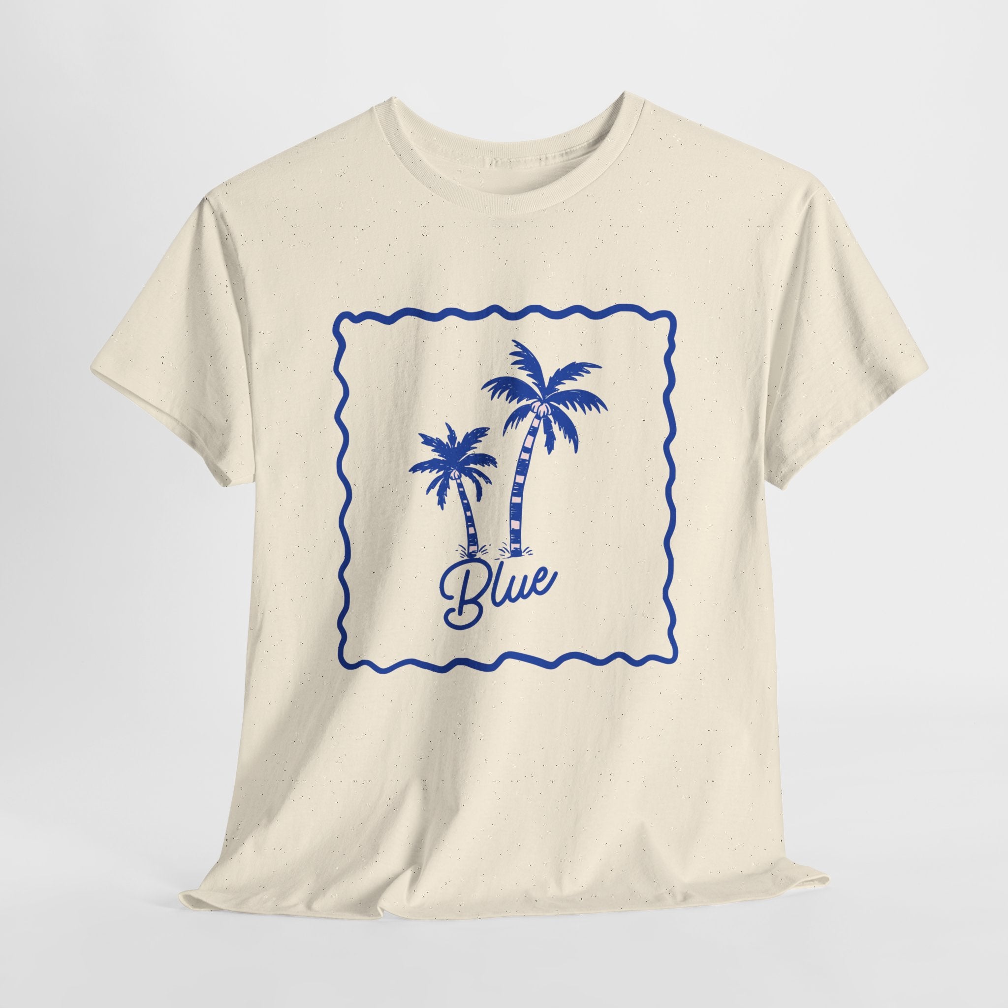Palm Blue Tee - Heat Mess