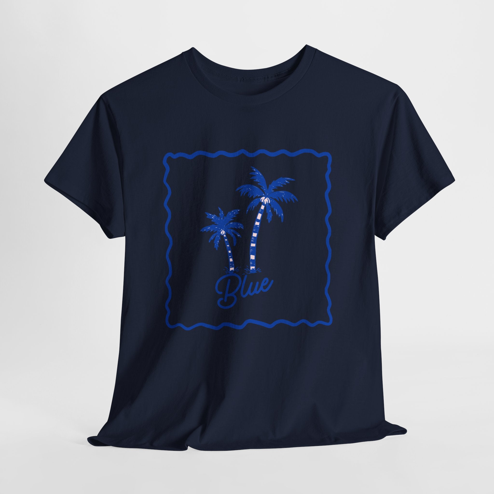 Palm Blue Tee - Heat Mess