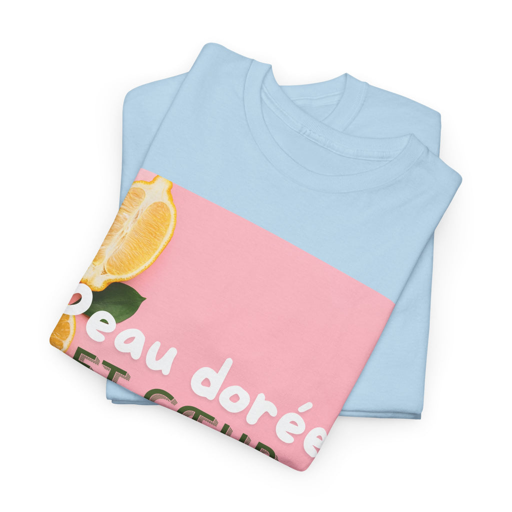 Peau Dorée et Cœur Acidulé T-Shirt - Heat Mess