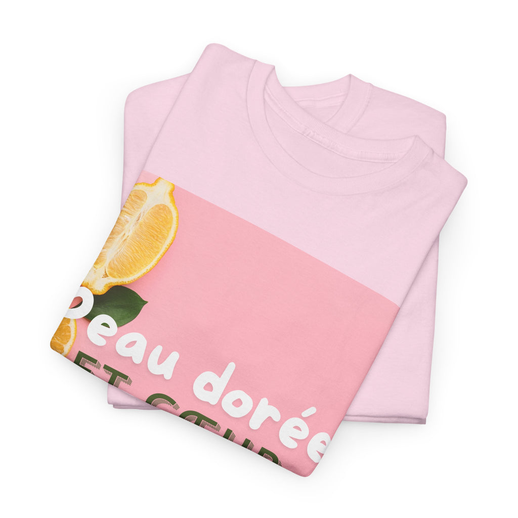 Peau Dorée et Cœur Acidulé T-Shirt - Heat Mess