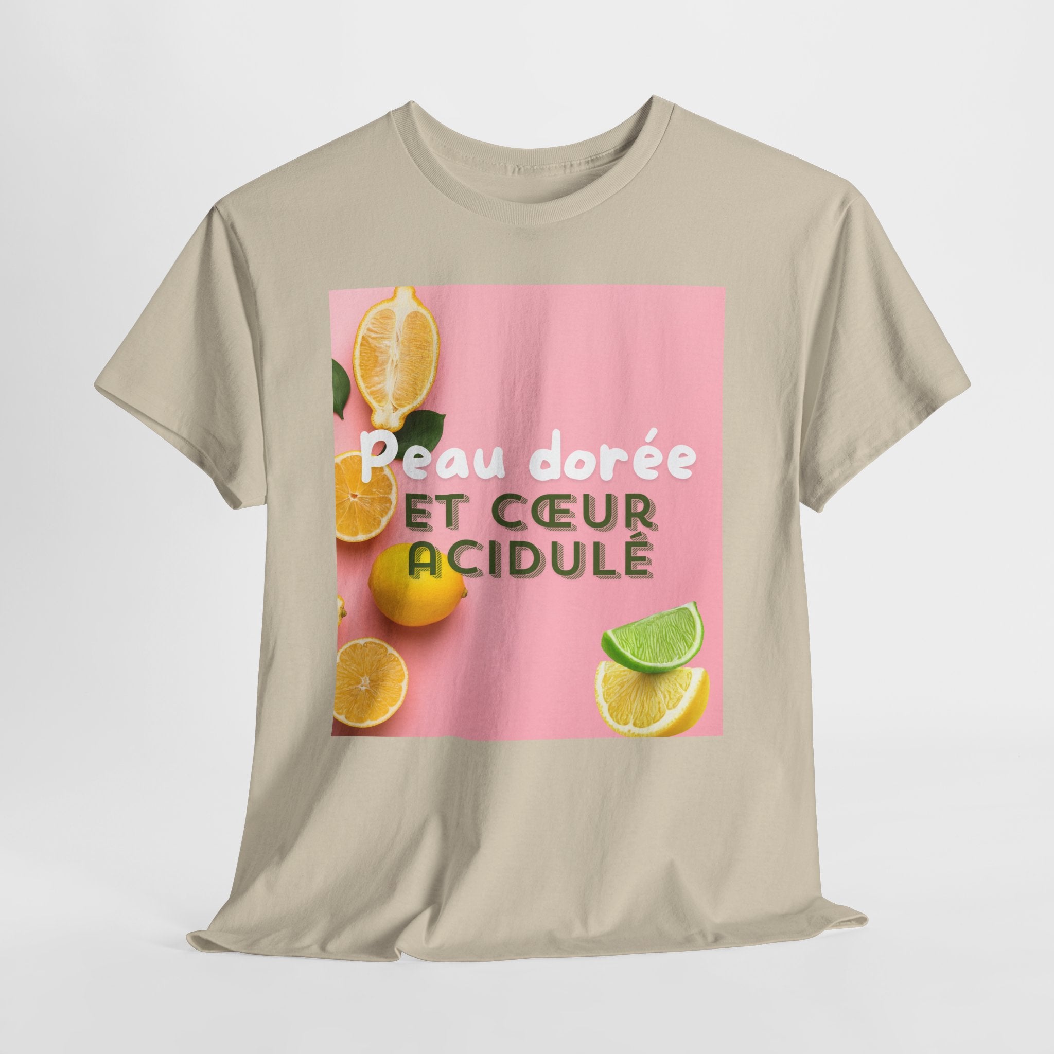 Peau Dorée et Cœur Acidulé T-Shirt - Heat Mess