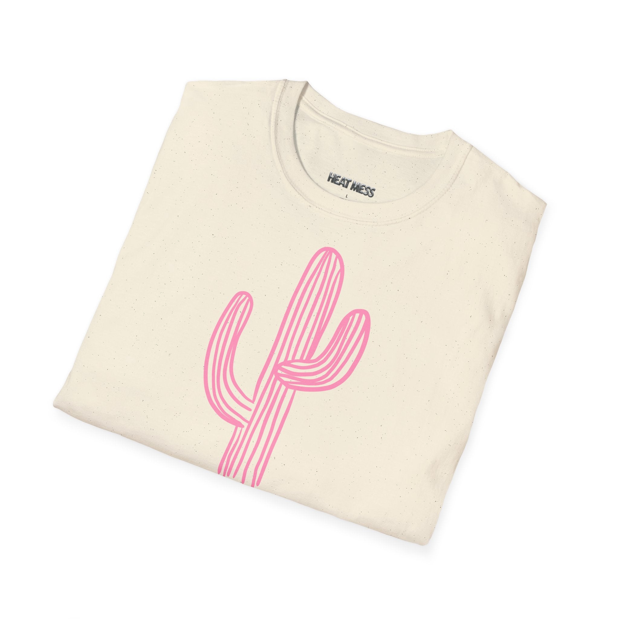 Pink Cactus Graphic T-Shirt - Heat Mess