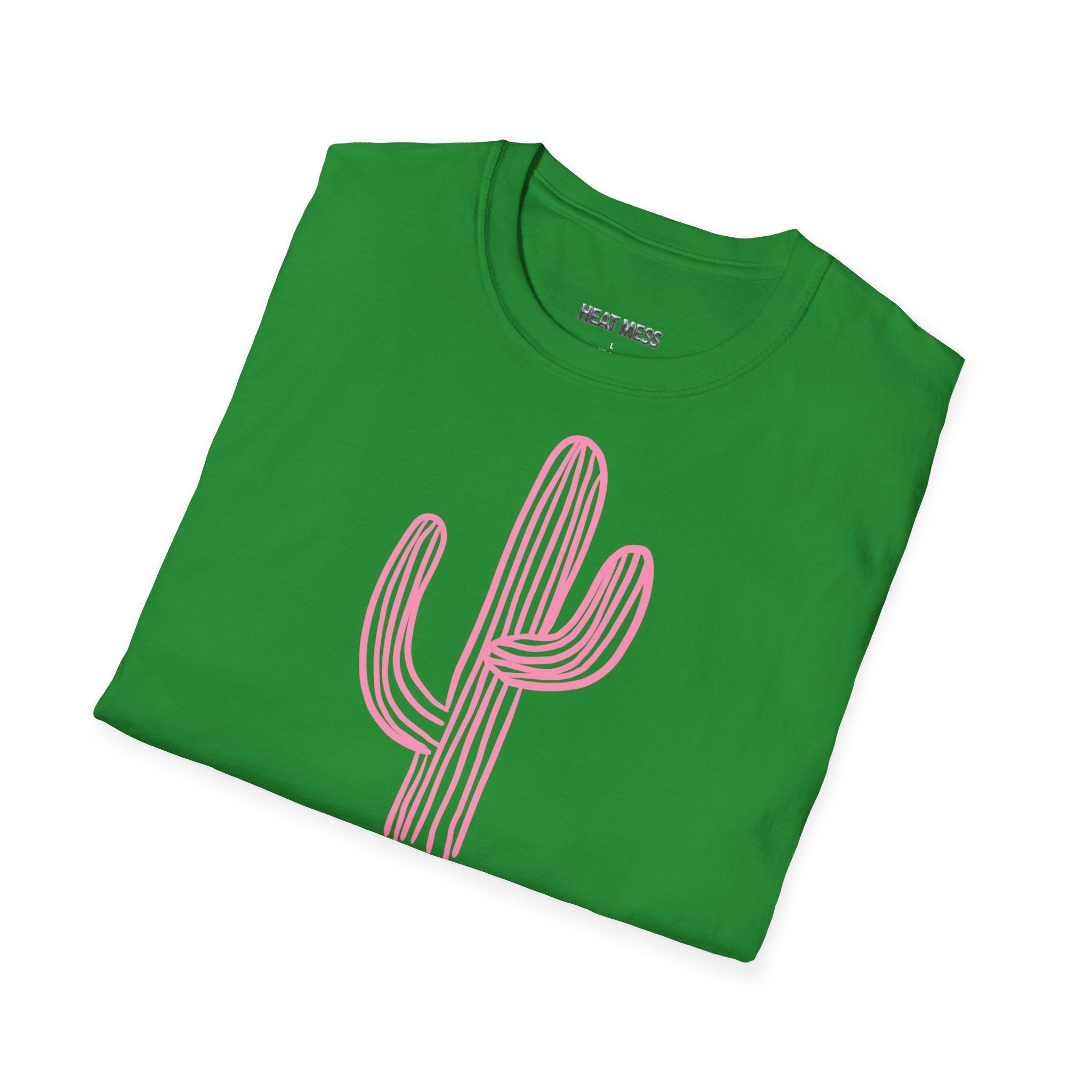 Pink Cactus Graphic T-Shirt - Heat Mess
