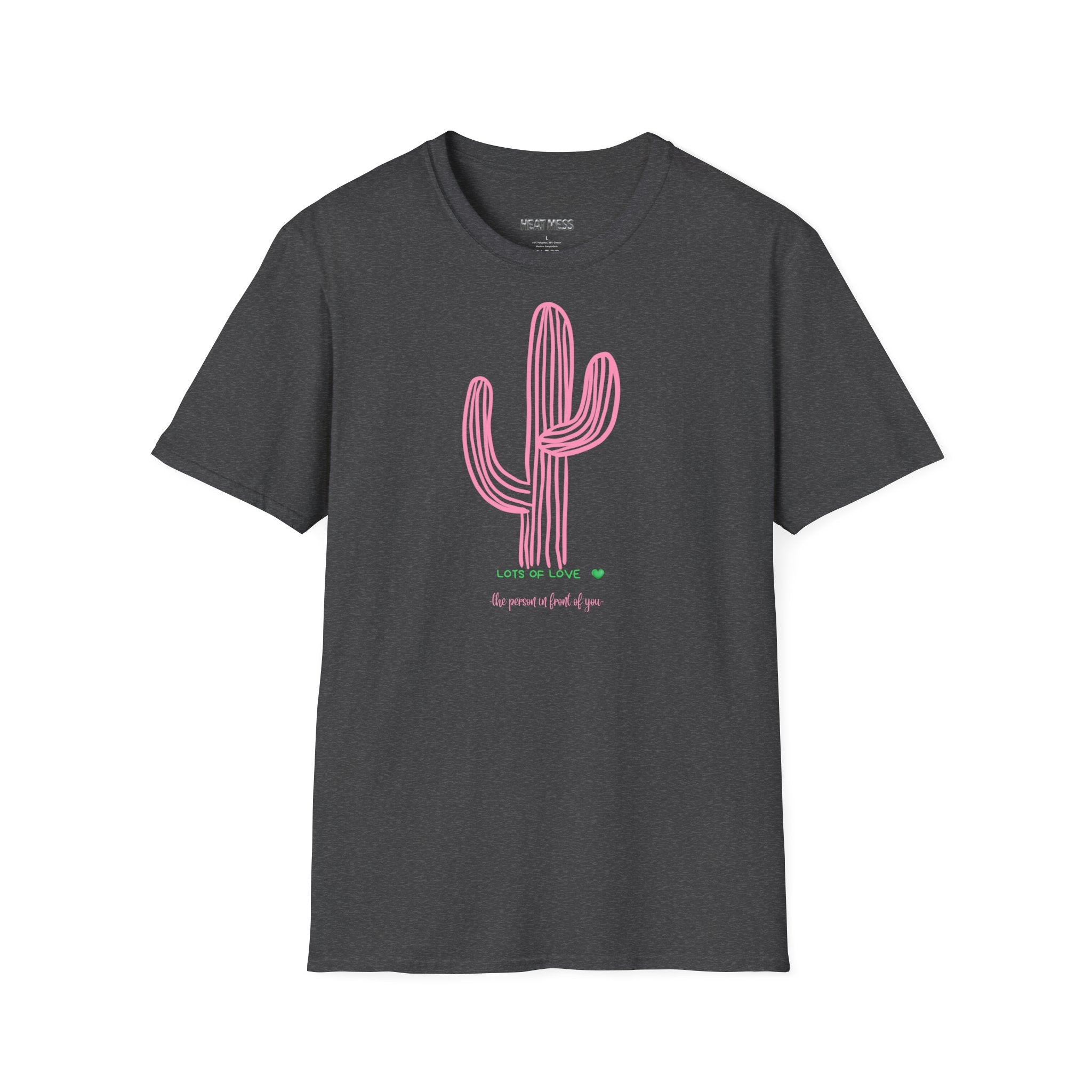 Pink Cactus Graphic T-Shirt - Heat Mess