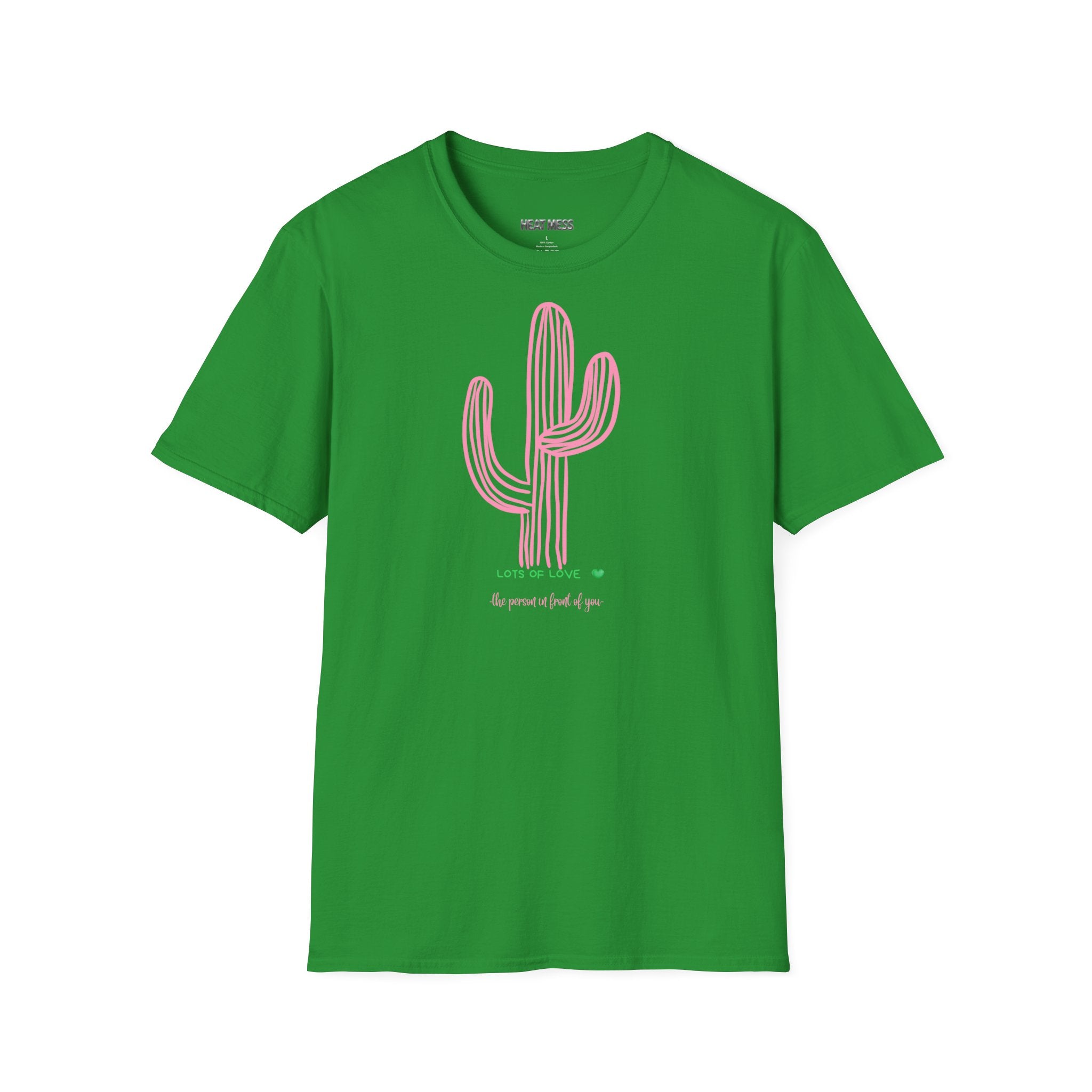 Pink Cactus Graphic T-Shirt - Heat Mess