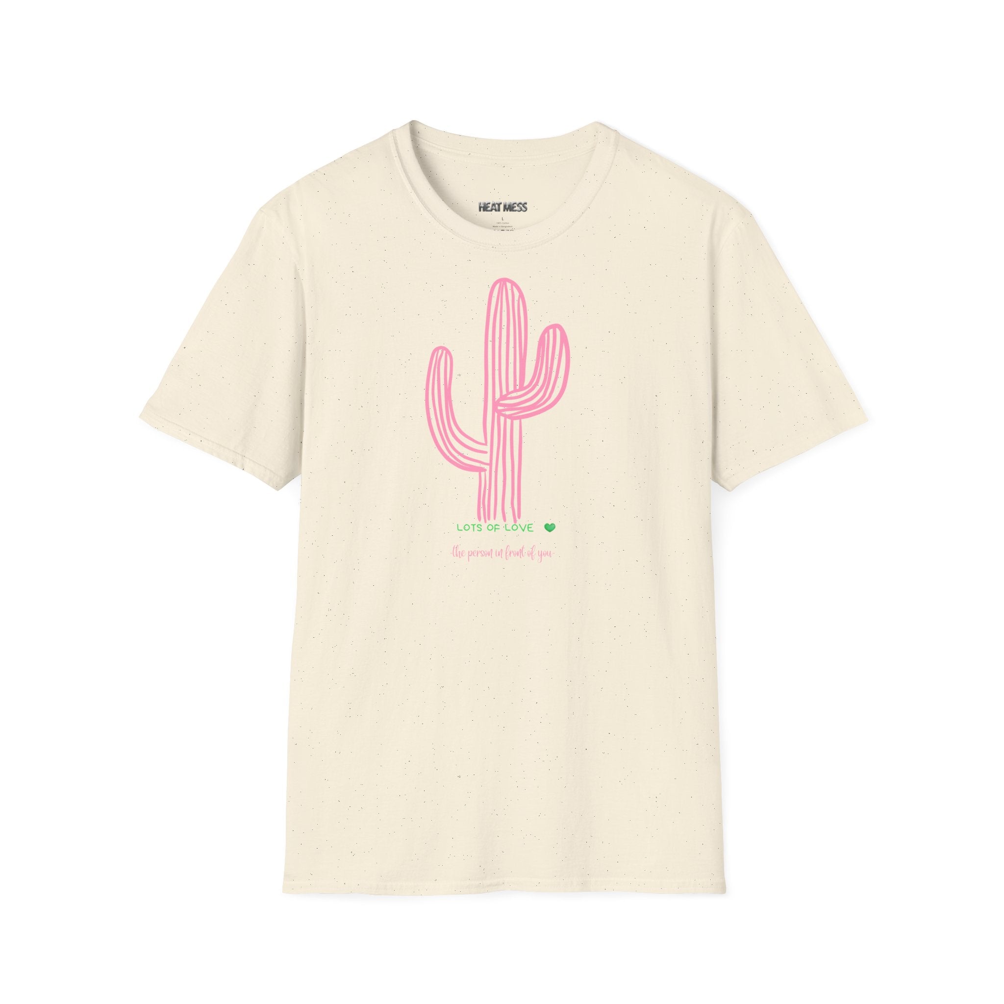 Pink Cactus Graphic T-Shirt - Heat Mess