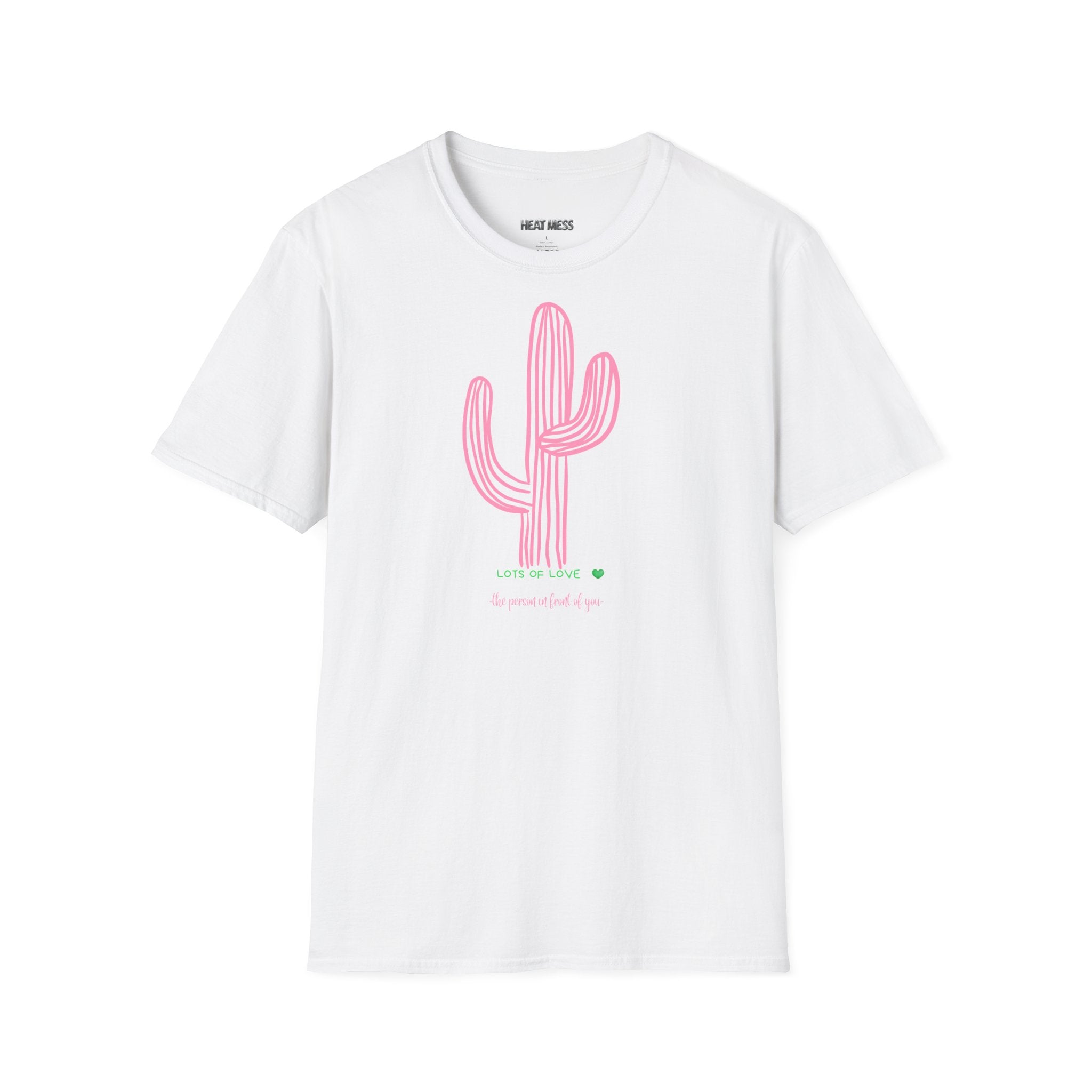 Pink Cactus Graphic T-Shirt - Heat Mess