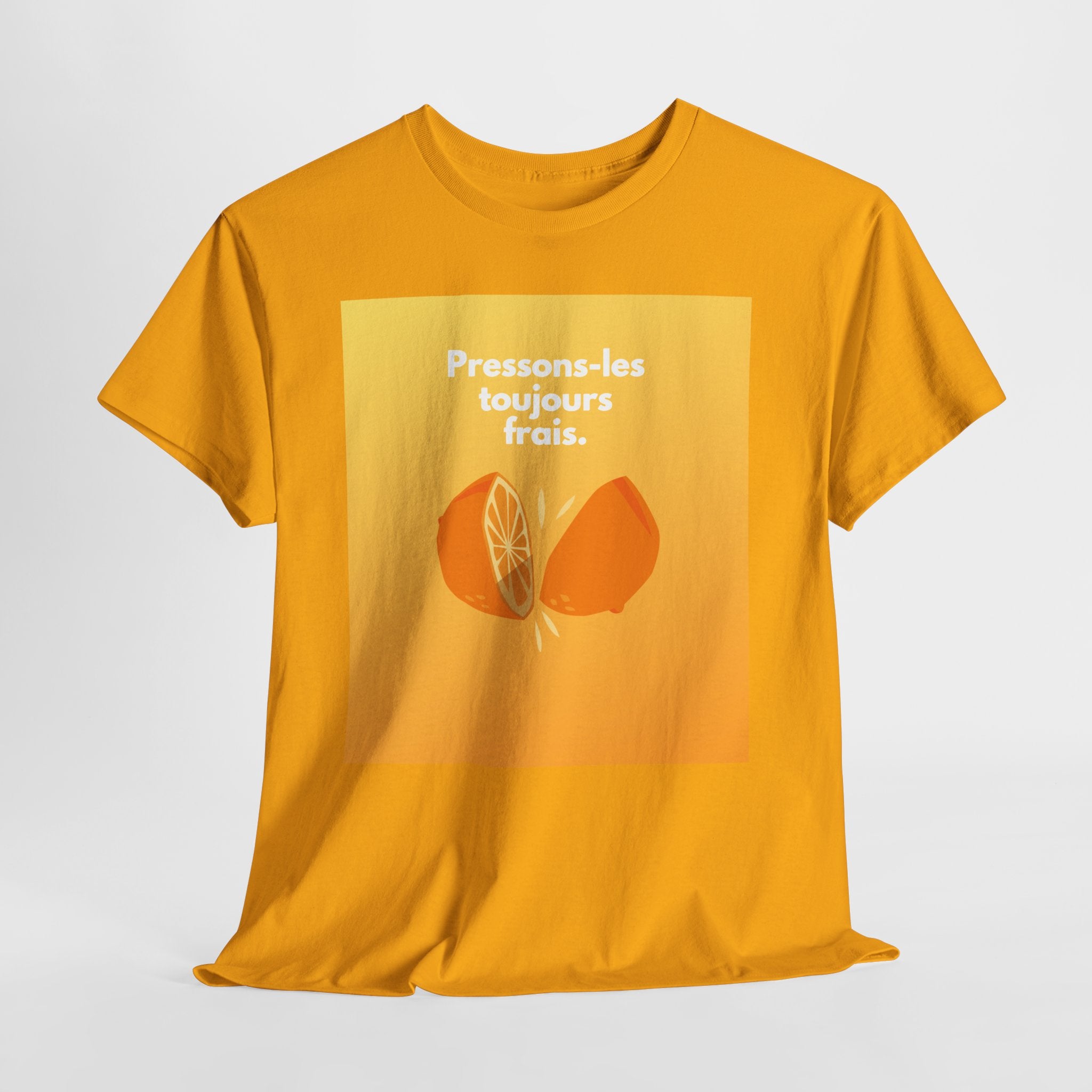 Pressons-les toujours frais T-shirt - Heat Mess