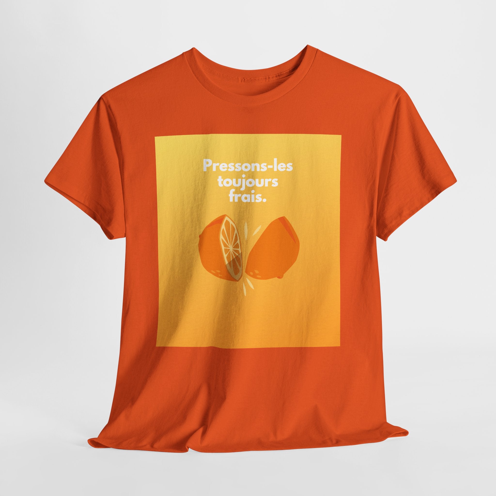 Pressons-les toujours frais T-shirt - Heat Mess