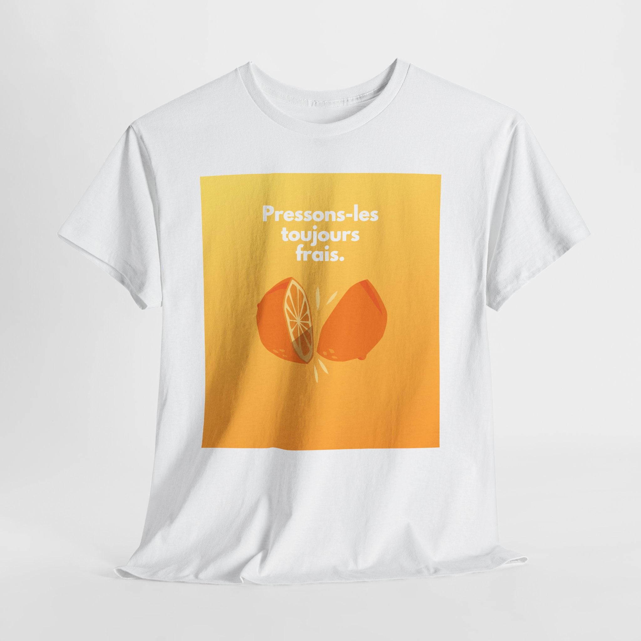 Pressons-les toujours frais T-shirt - Heat Mess