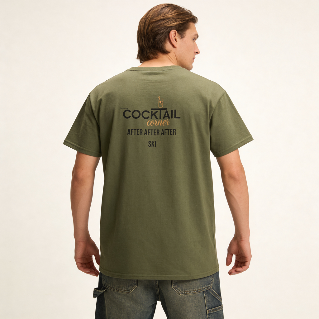 Cocktail "After After After Ski" Apres-Ski T-Shirt - Heat Mess