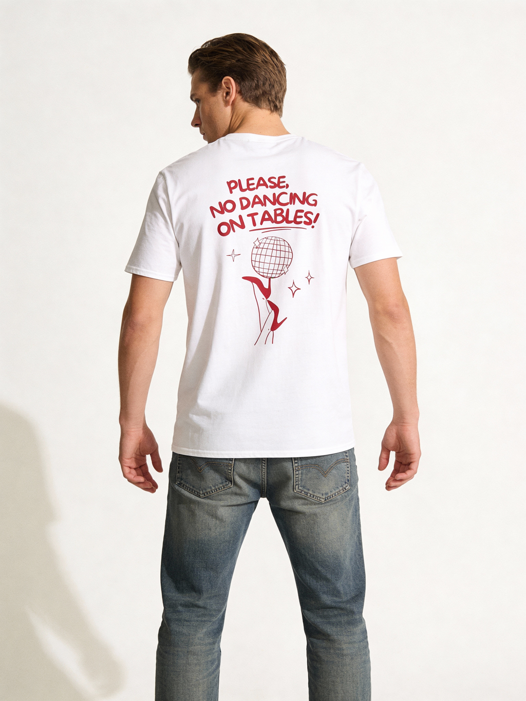 No Dancing On Tables Tee - Heat Mess