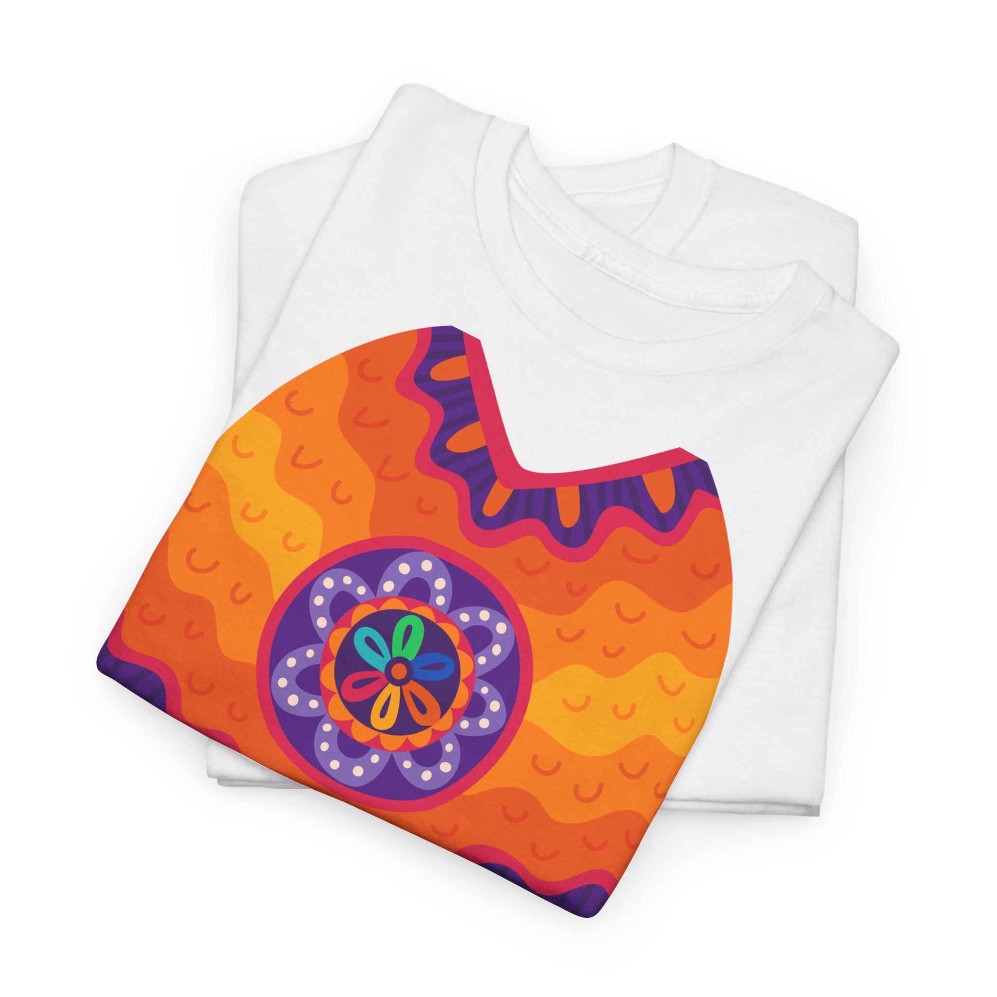 Psychedelic Poncho T-Shirt - Heat Mess