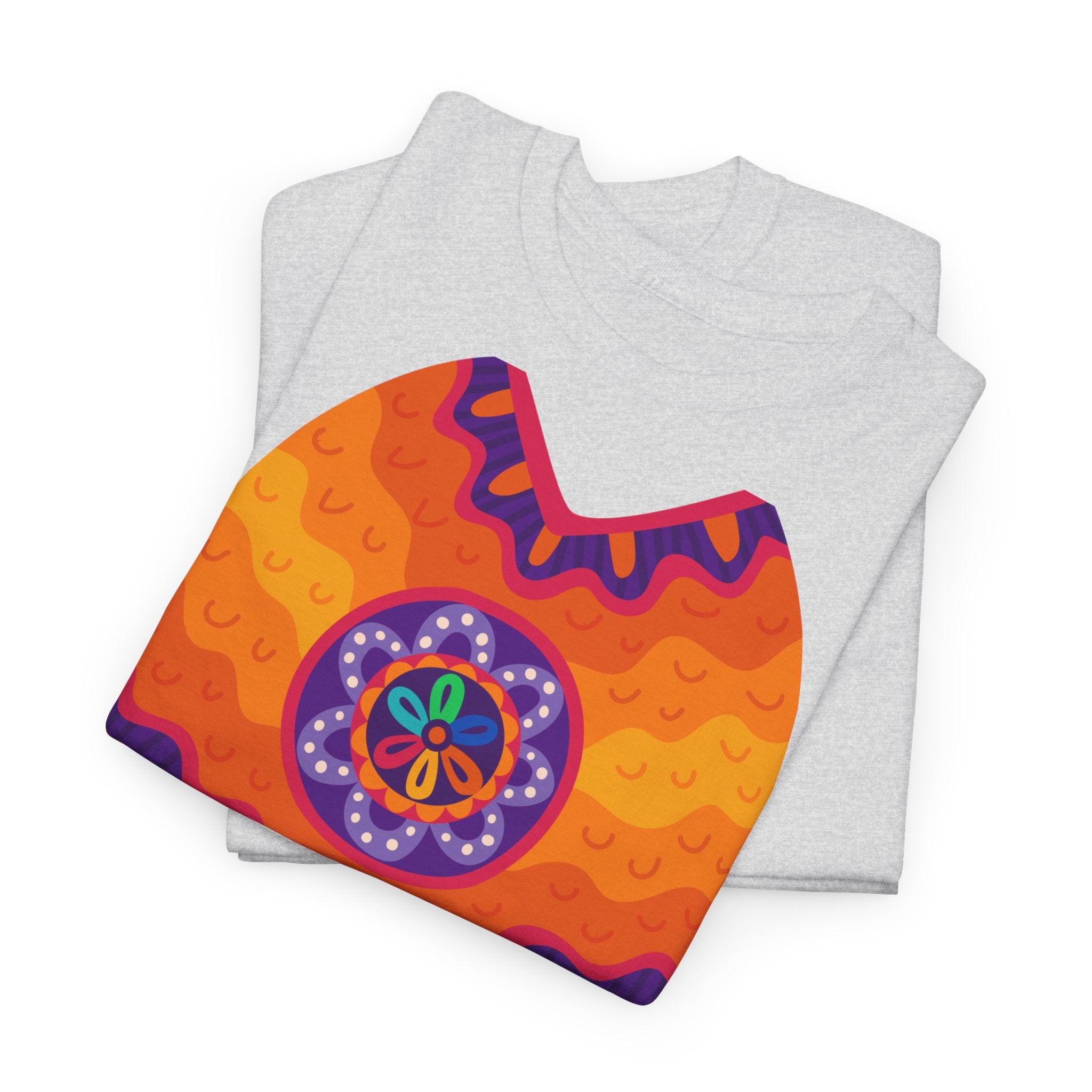 Psychedelic Poncho T-Shirt - Heat Mess