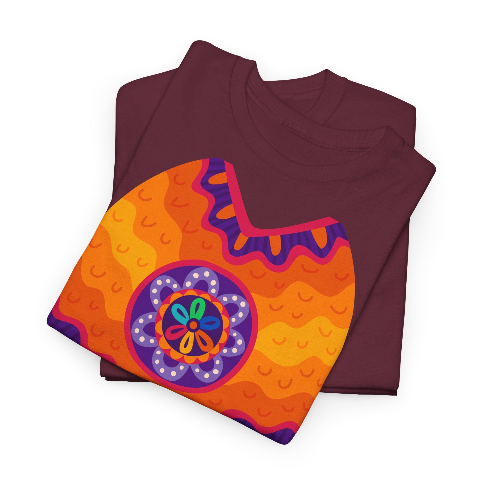 Psychedelic Poncho T-Shirt - Heat Mess