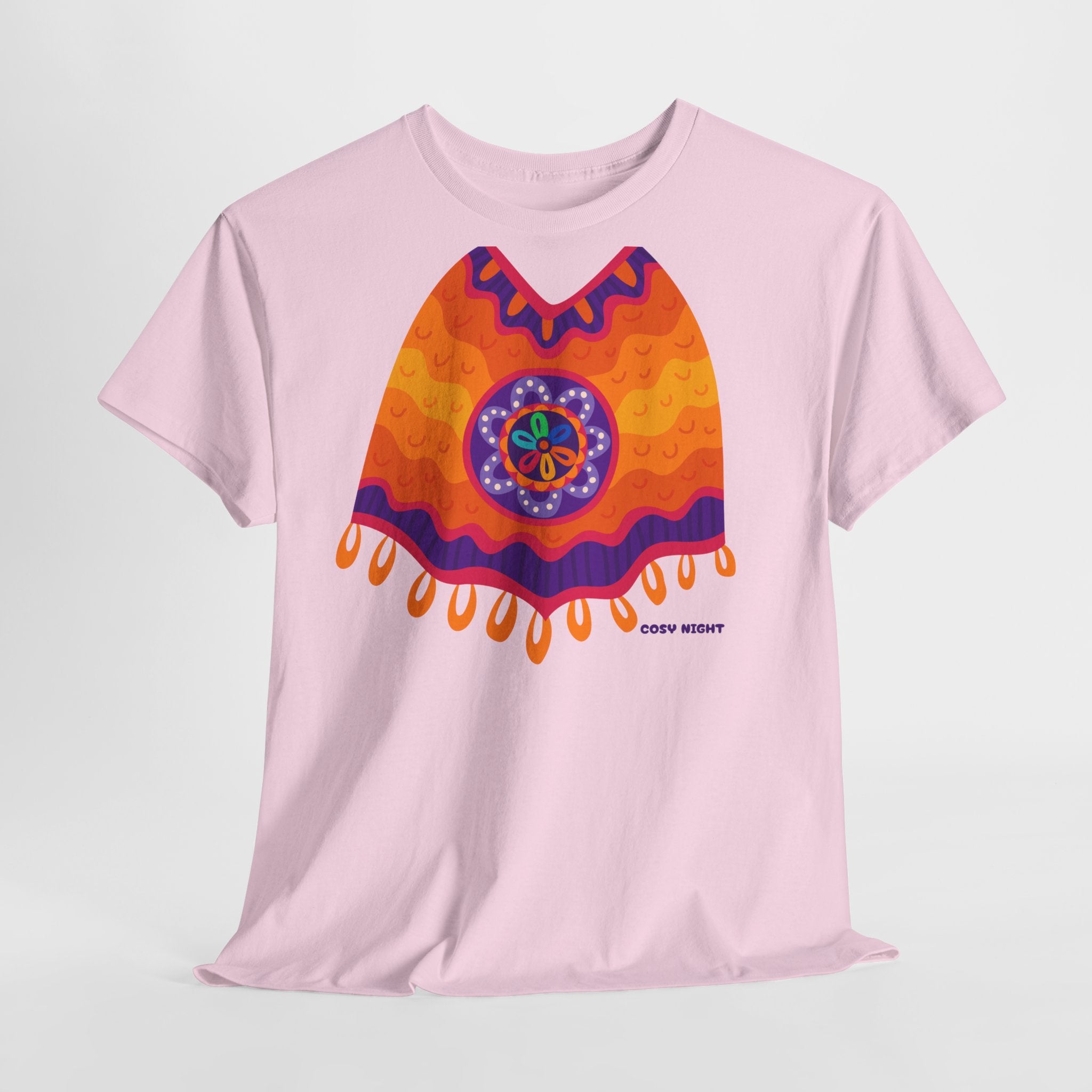 Psychedelic Poncho T-Shirt - Heat Mess
