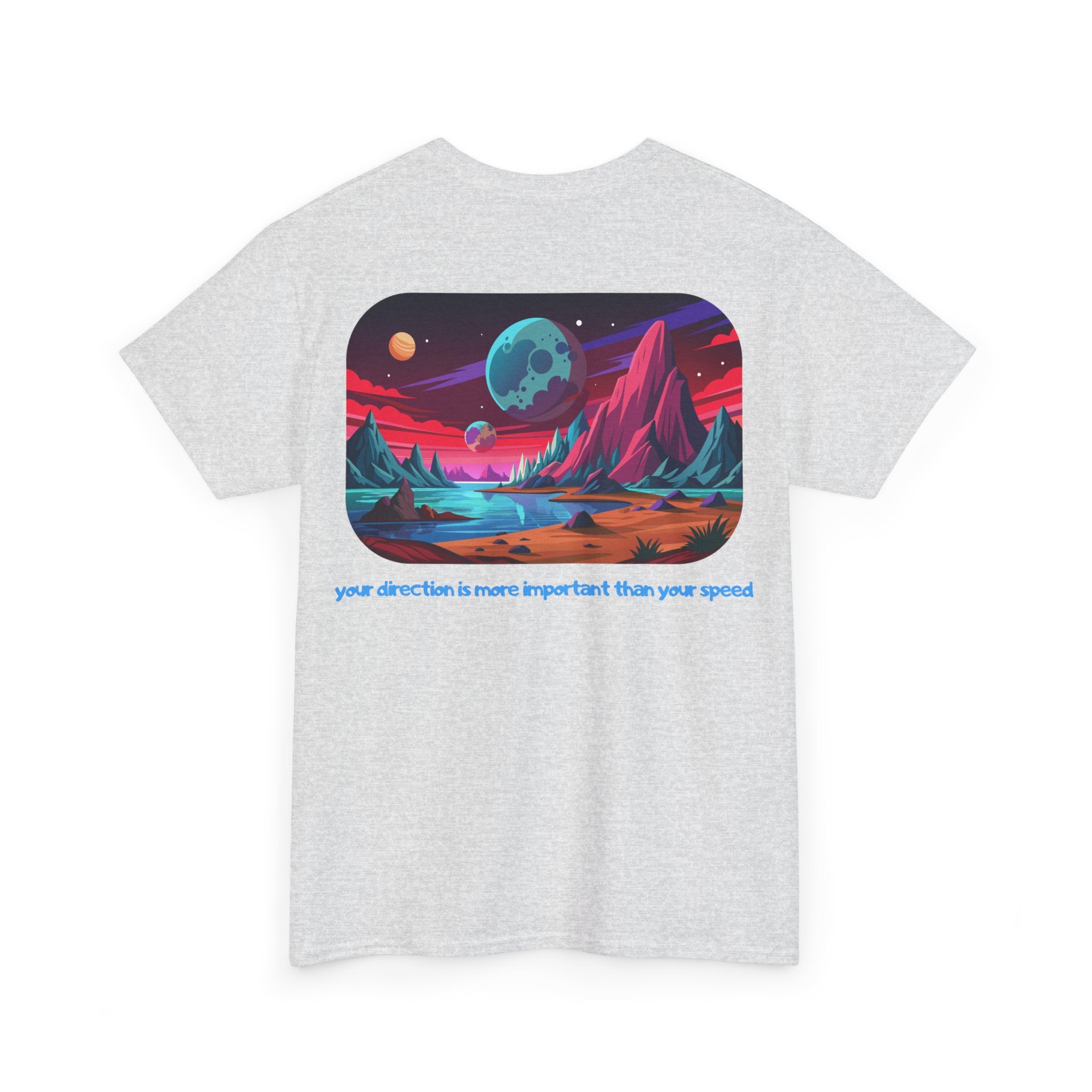 Scenic Retro Space T-Shirt - Heat Mess