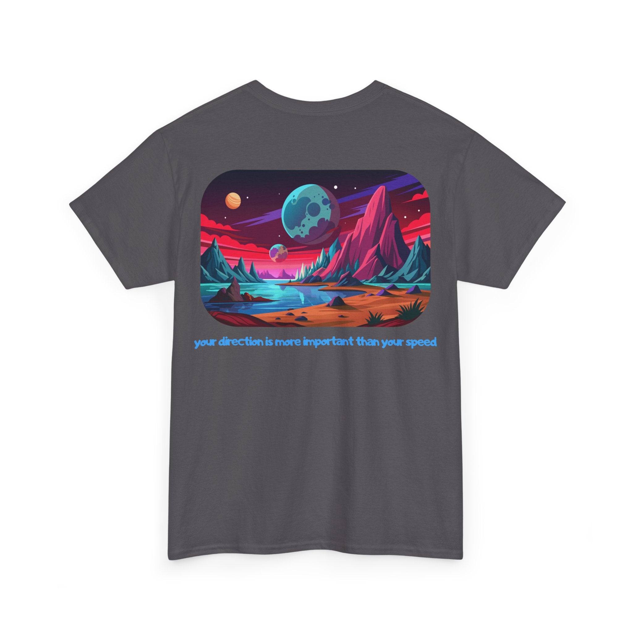 Scenic Retro Space T-Shirt - Heat Mess