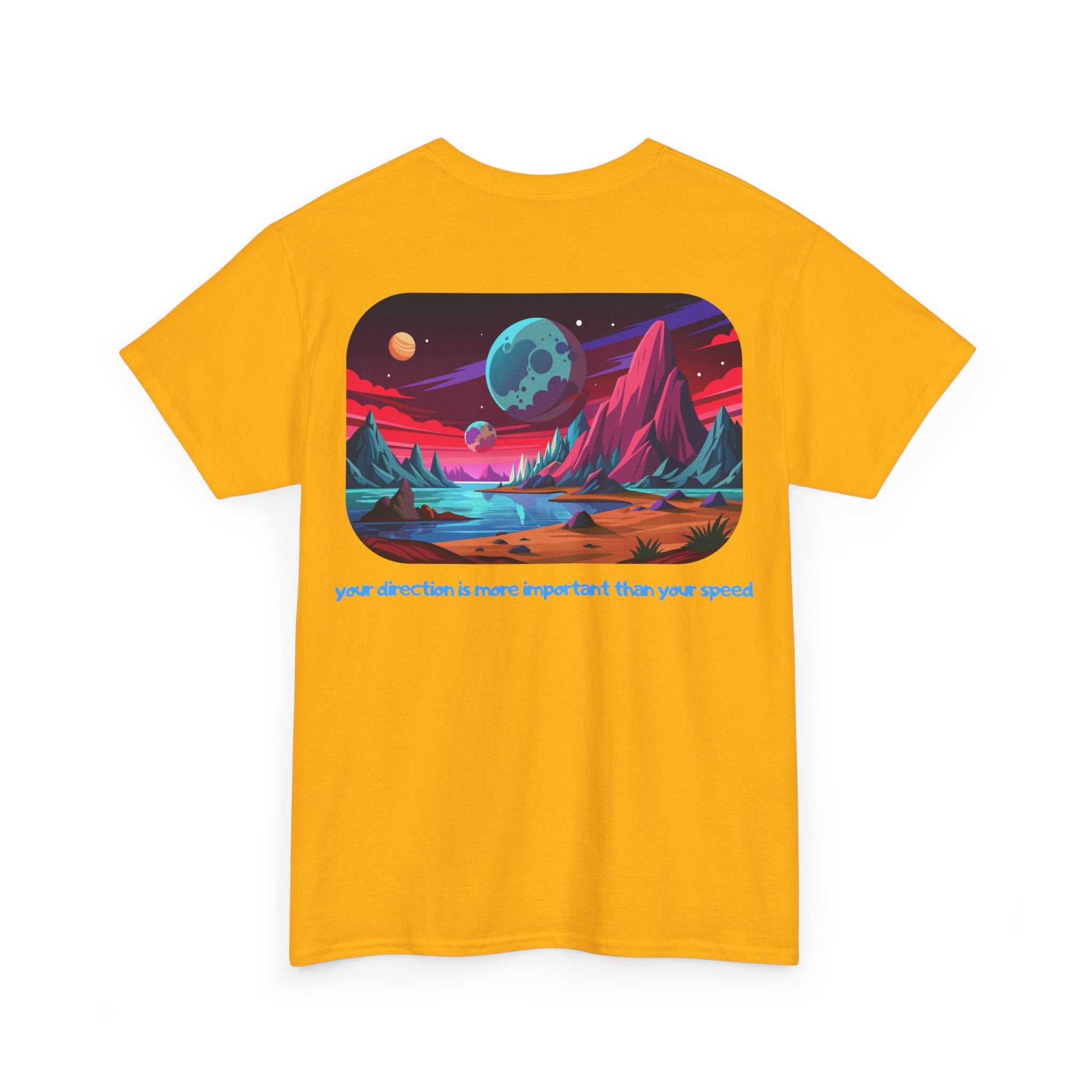 Scenic Retro Space T-Shirt - Heat Mess