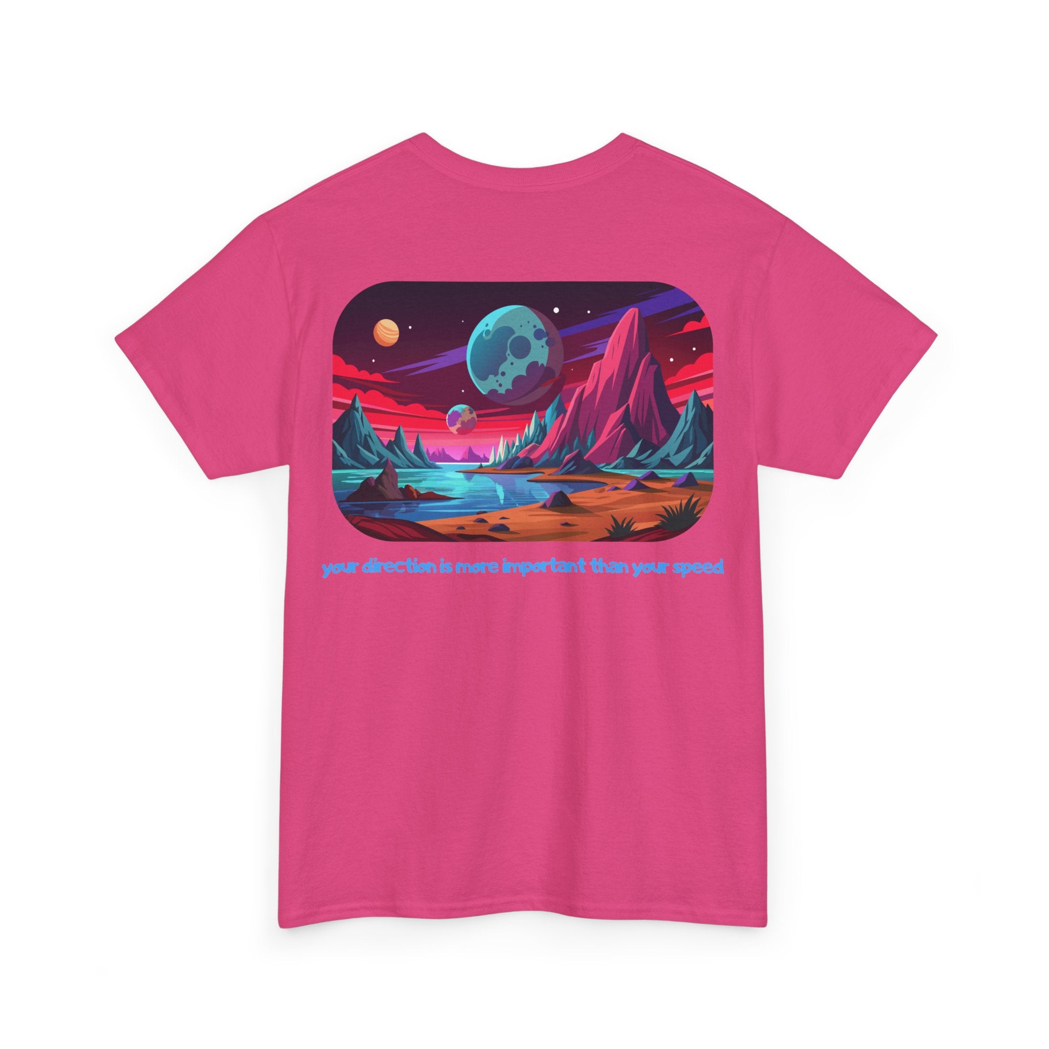 Scenic Retro Space T-Shirt - Heat Mess