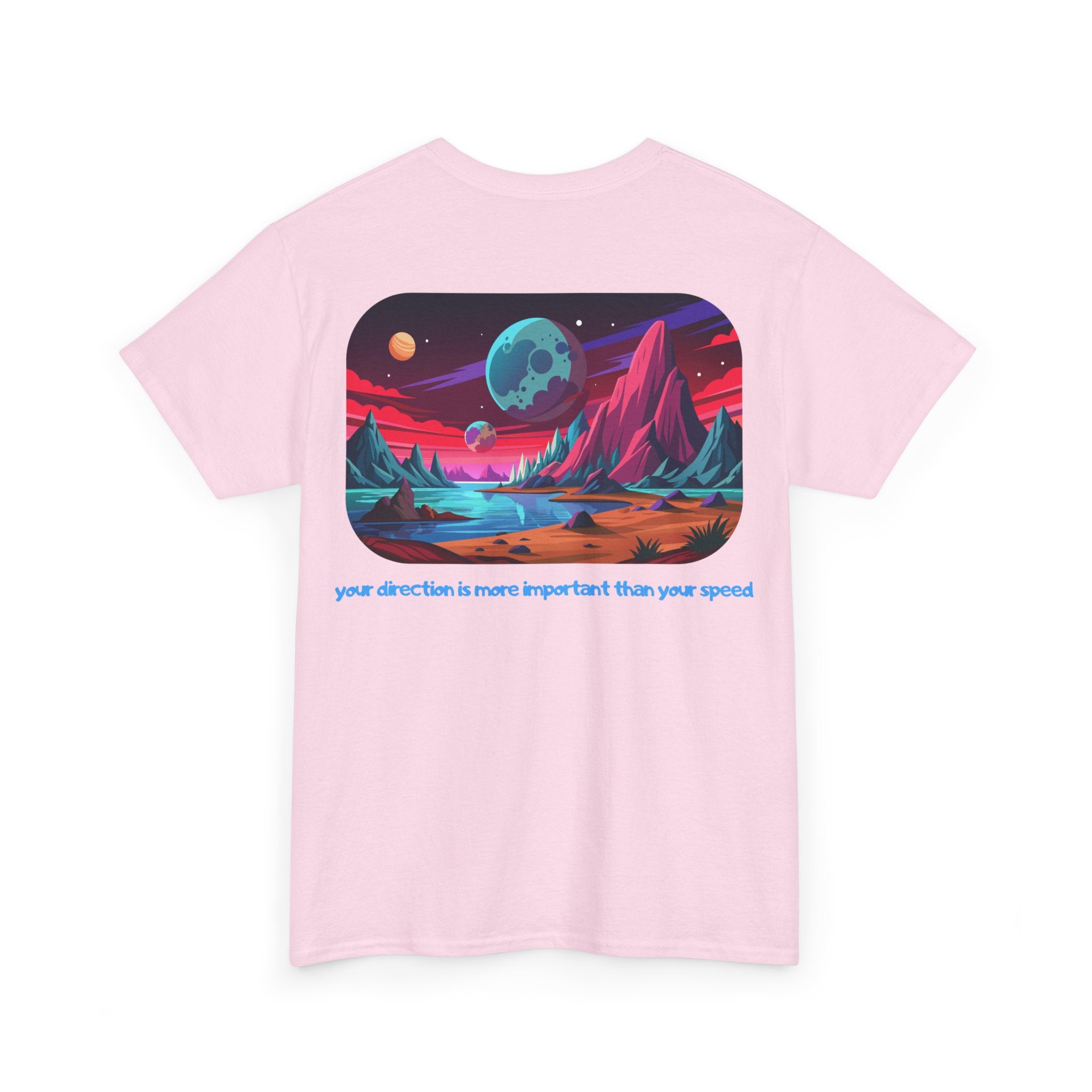 Scenic Retro Space T-Shirt - Heat Mess