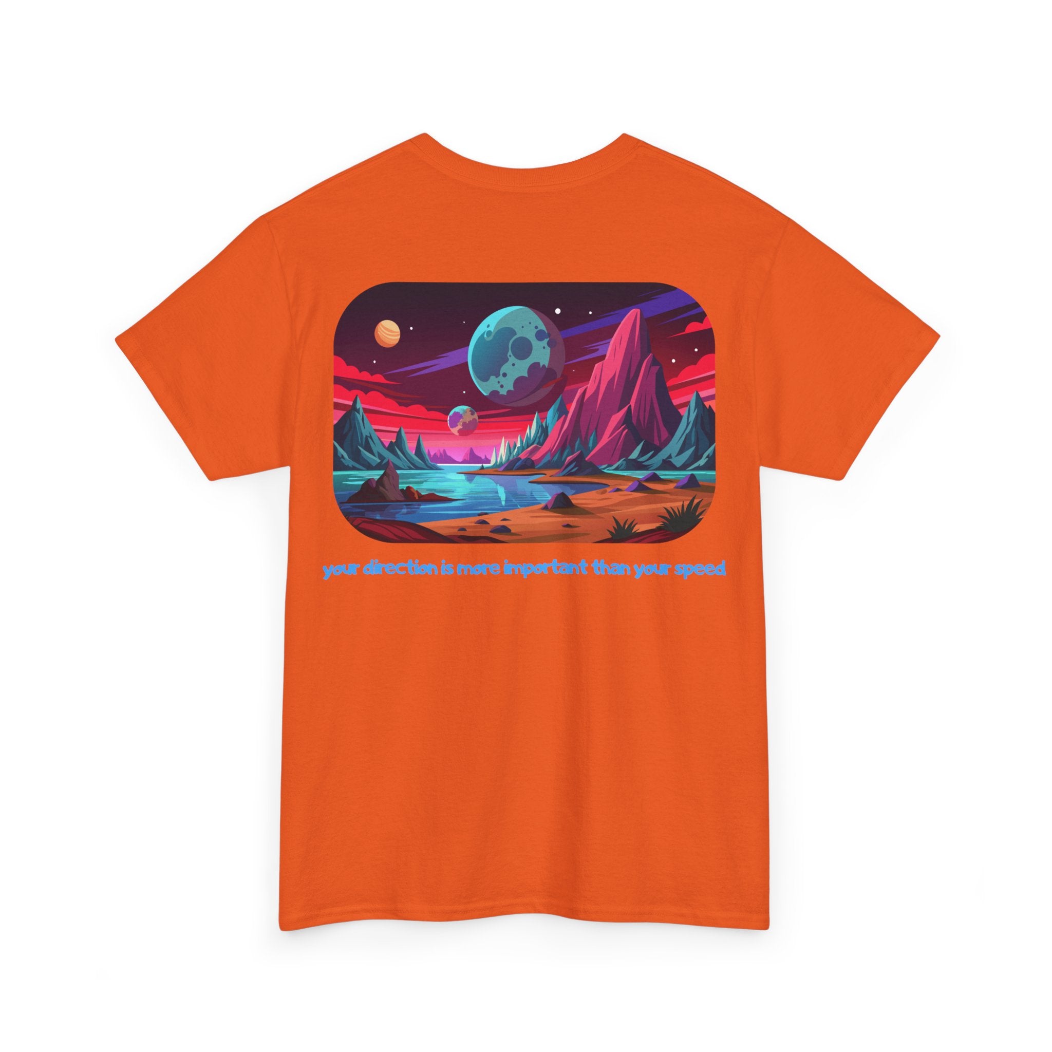 Scenic Retro Space T-Shirt - Heat Mess
