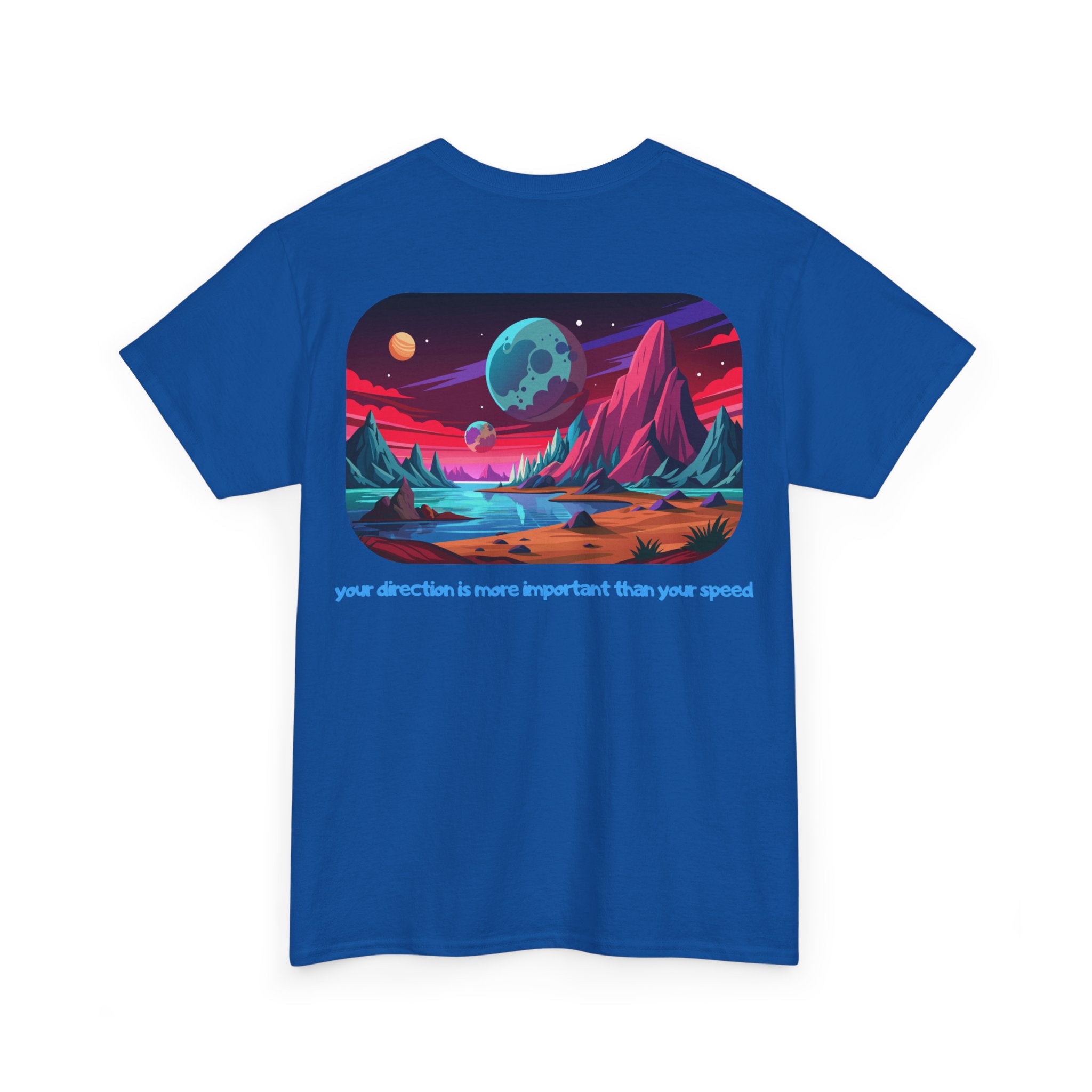 Scenic Retro Space T-Shirt - Heat Mess