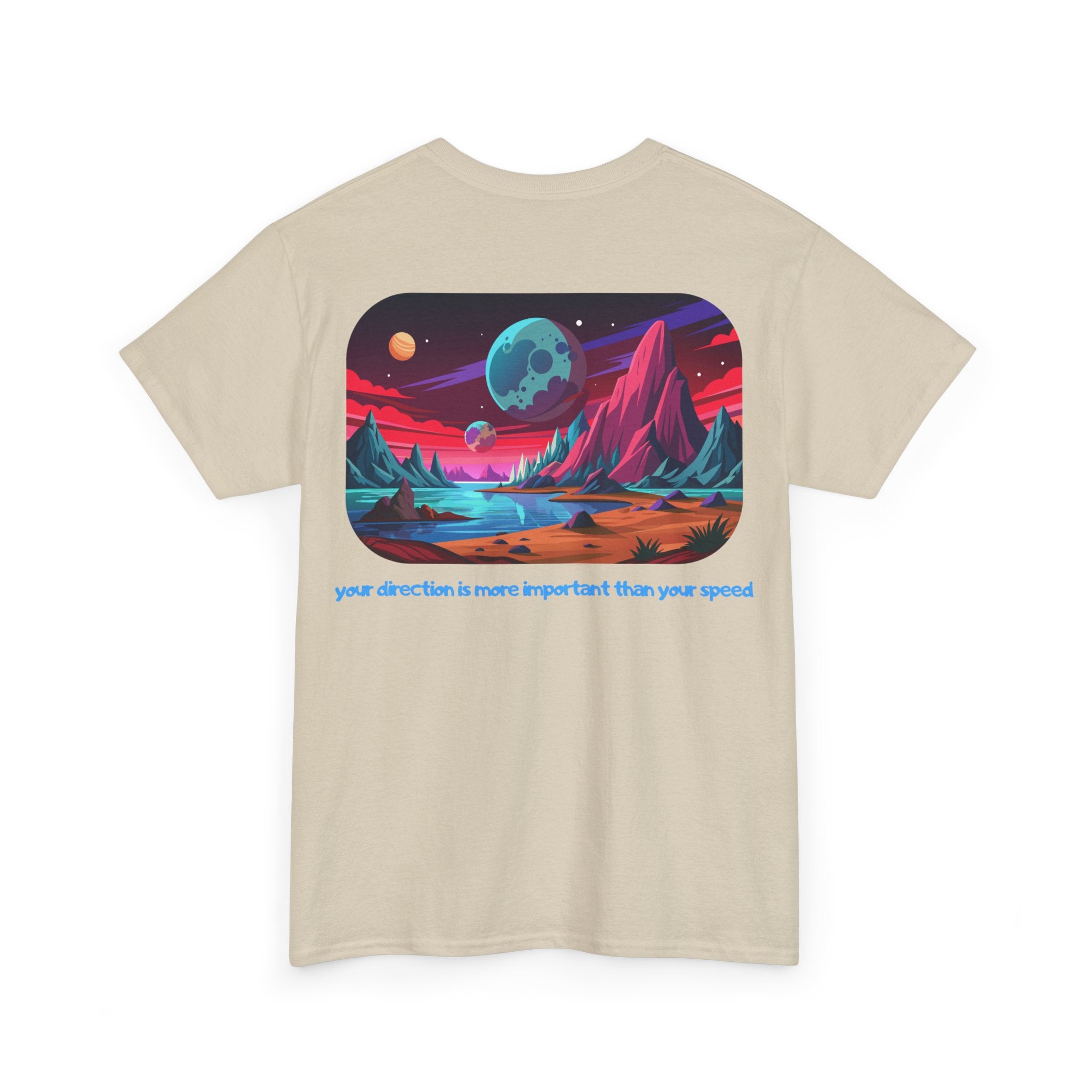 Scenic Retro Space T-Shirt - Heat Mess
