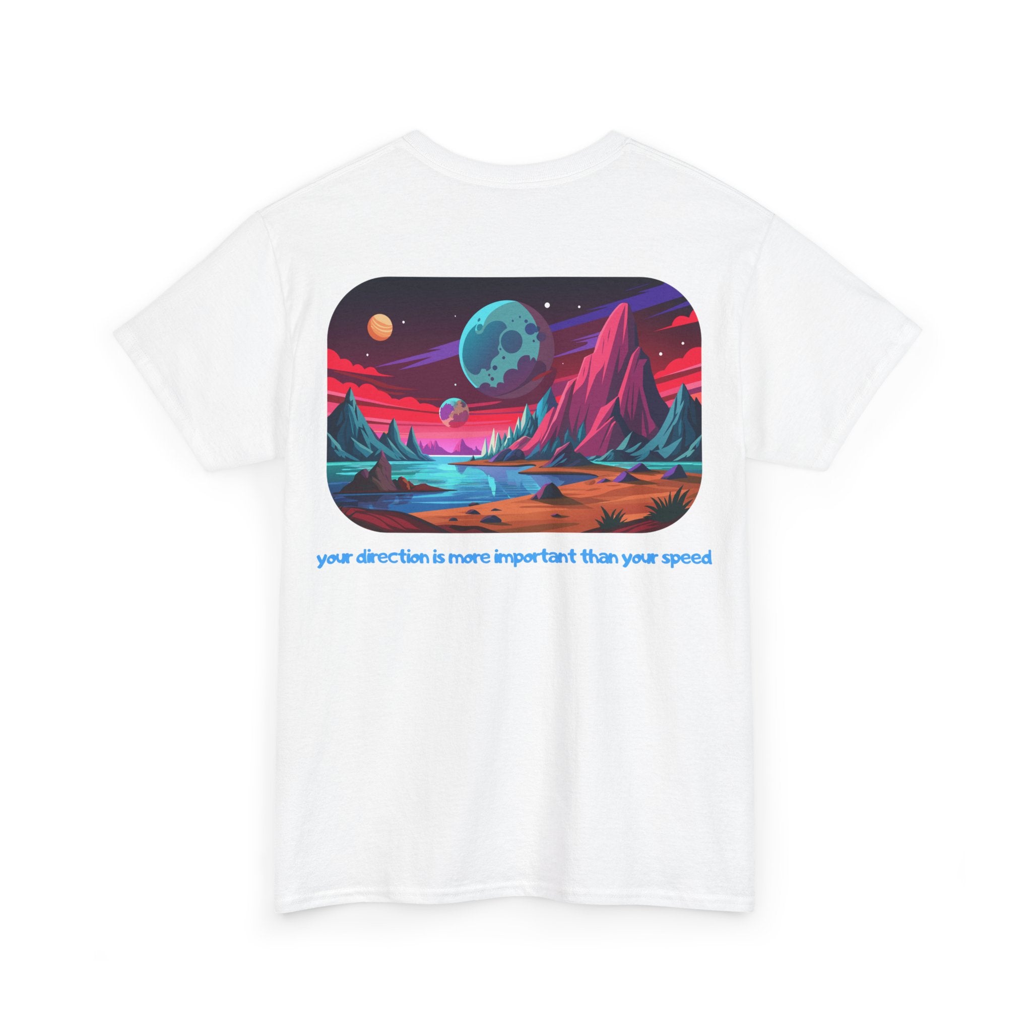 Scenic Retro Space T-Shirt - Heat Mess