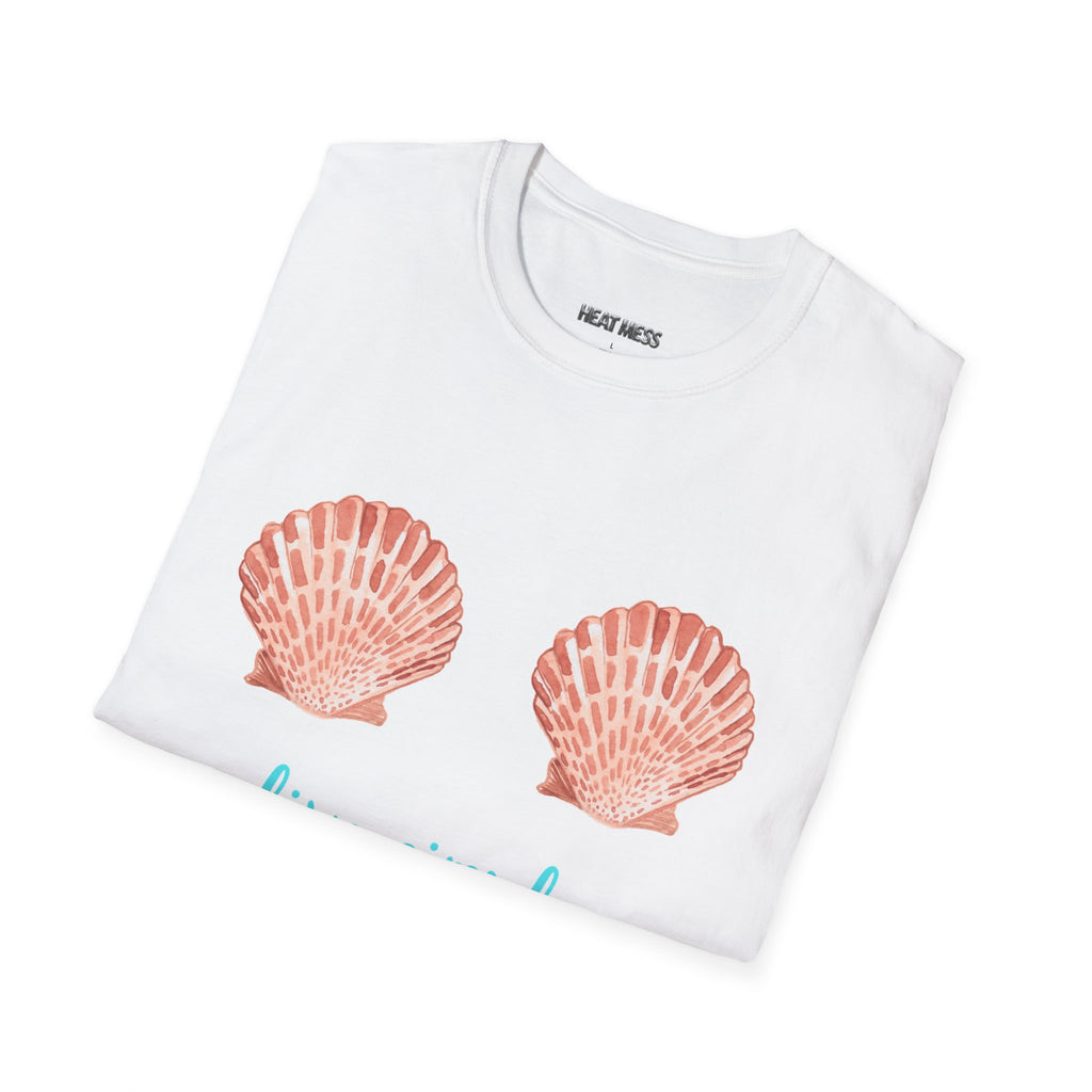 Seashell "Live Simple" Tee - Heat Mess