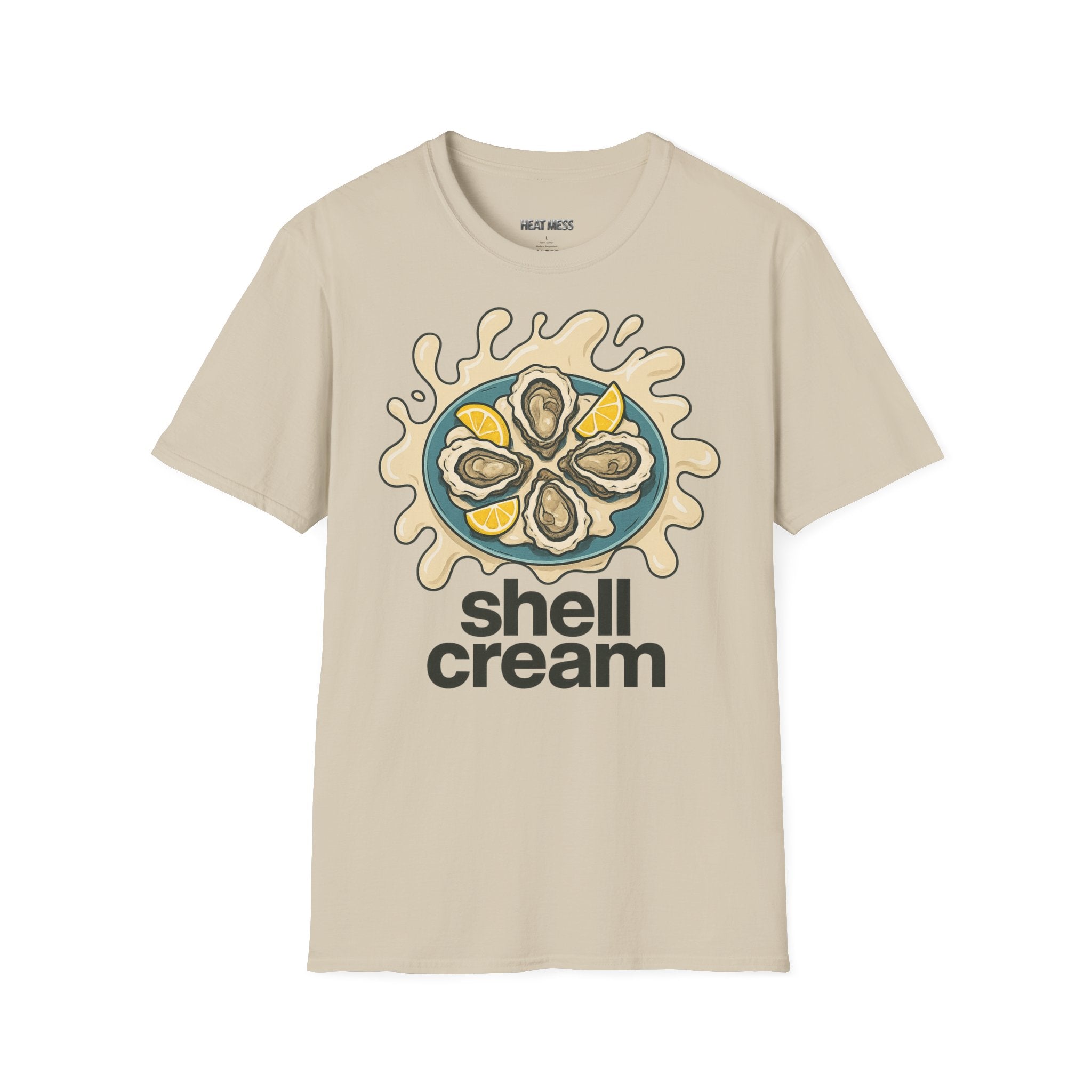 Shell Cream T-Shirt - Heat Mess