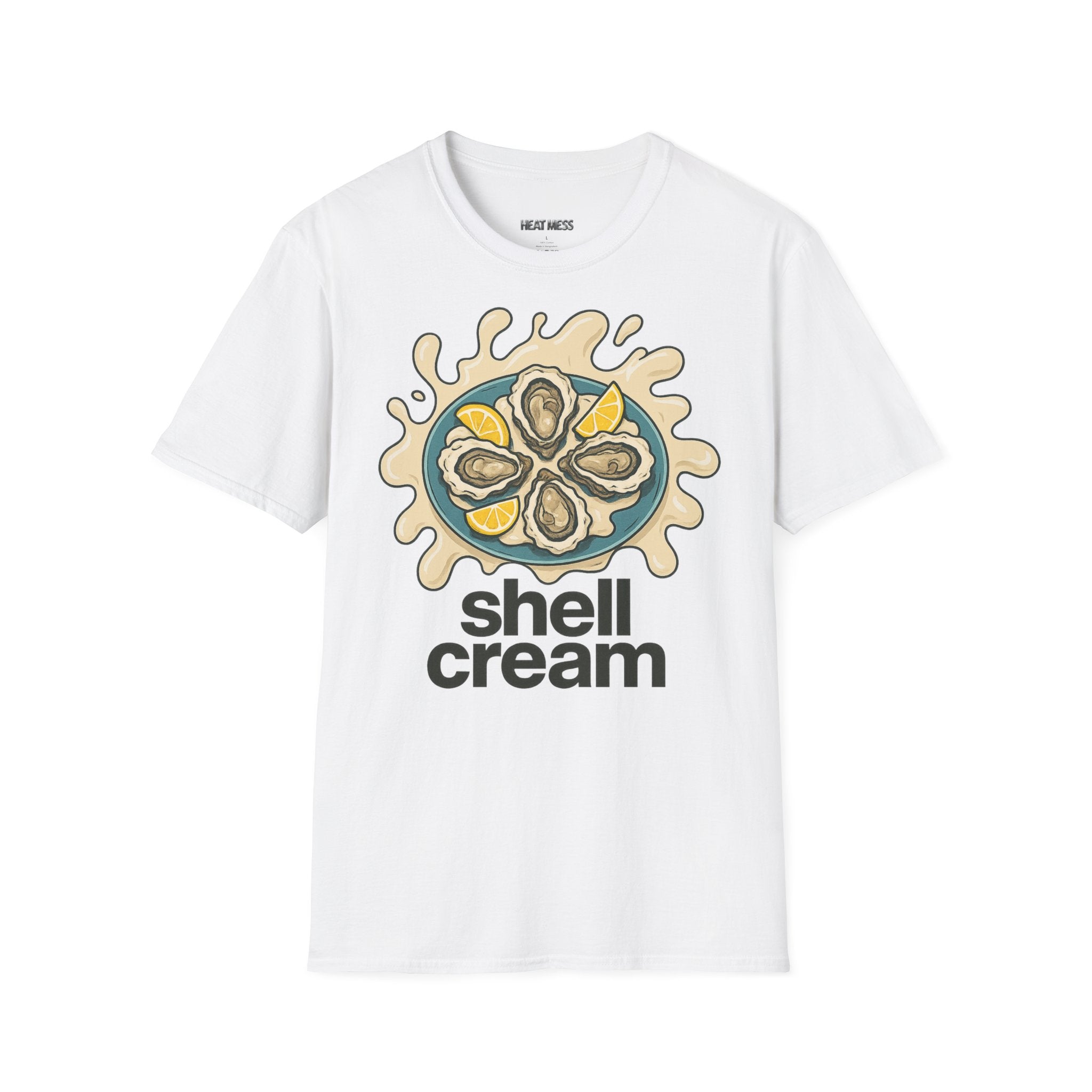 Shell Cream T-Shirt - Heat Mess