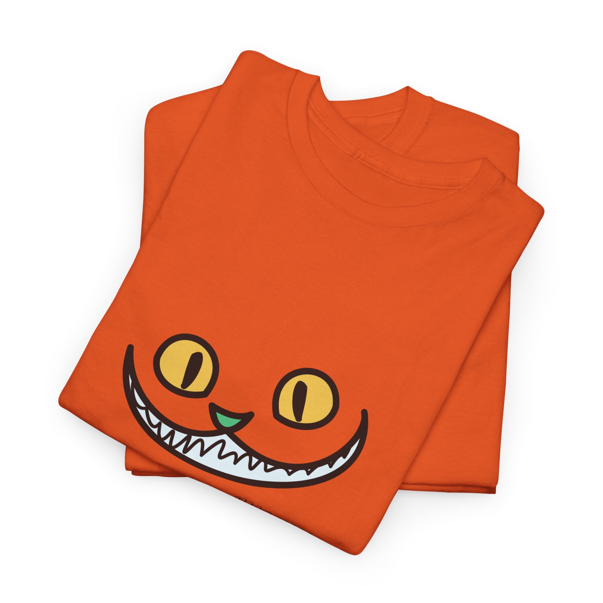 Smile Cat Eyes Tee - Heat Mess