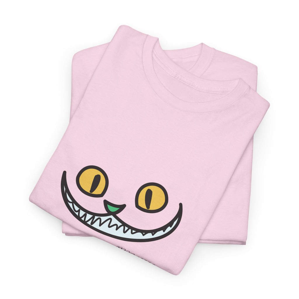 Smile Cat Eyes Tee - Heat Mess