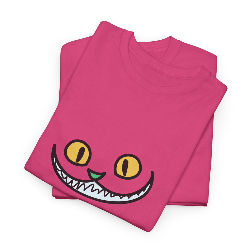 Smile Cat Eyes Tee - Heat Mess