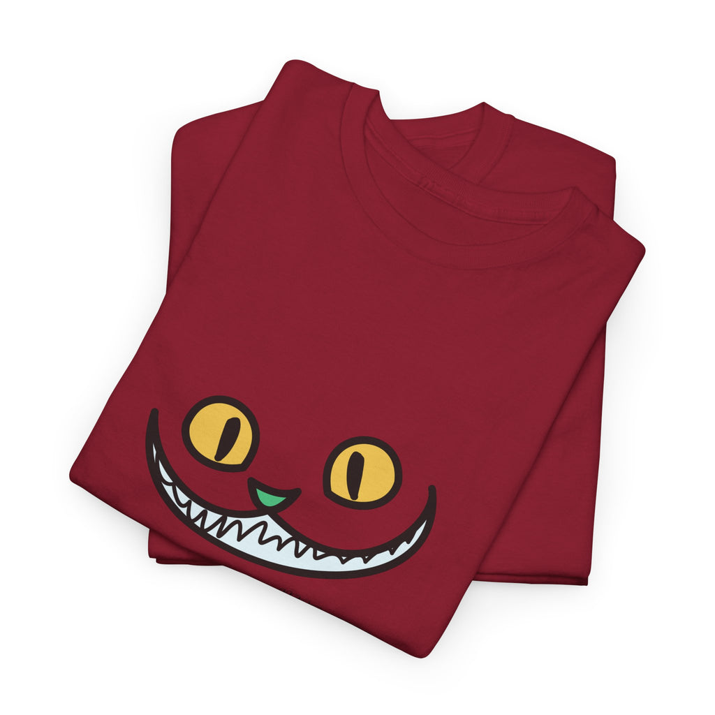 Smile Cat Eyes Tee - Heat Mess