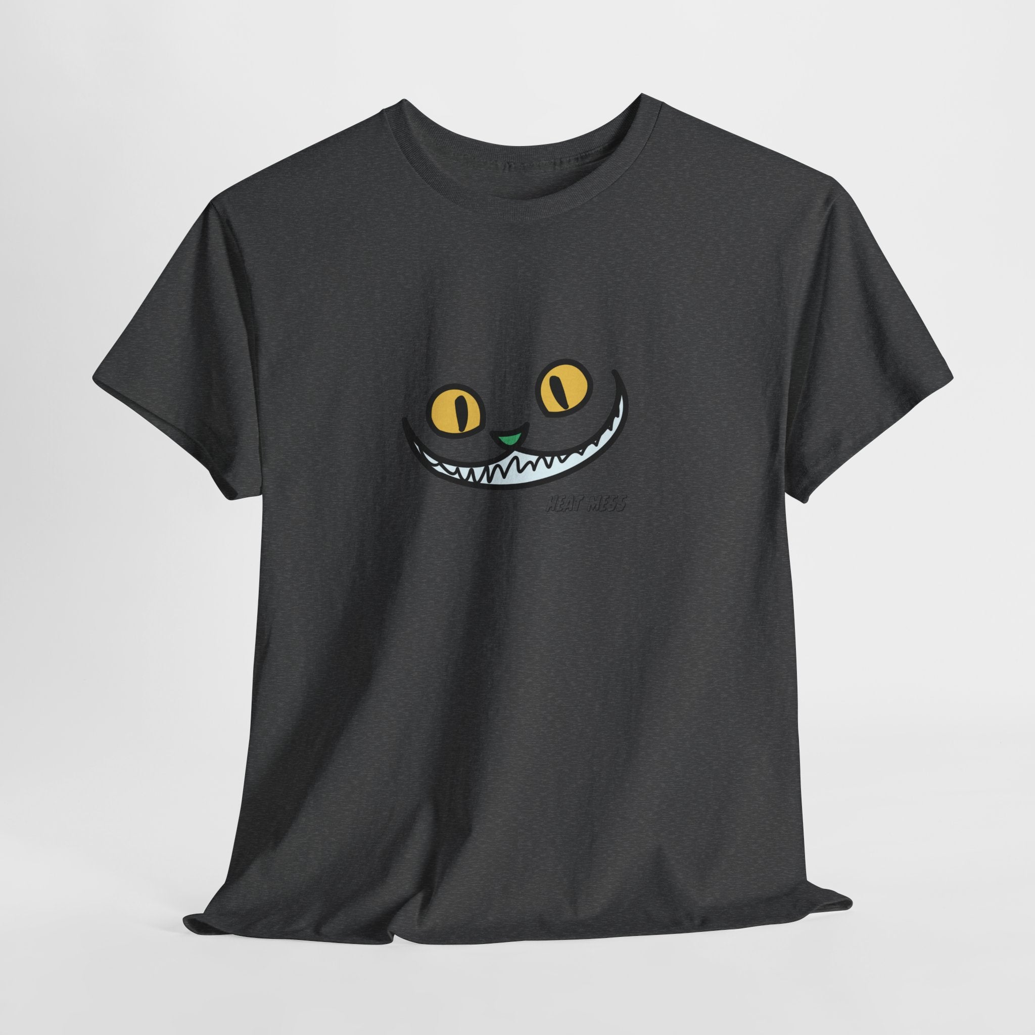 Smile Cat Eyes Tee - Heat Mess