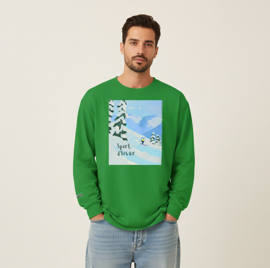 Winter Ski T-Shirt - Heat Mess