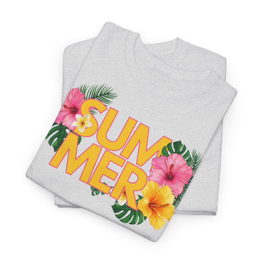 Summer Floral T-Shirt - Heat Mess