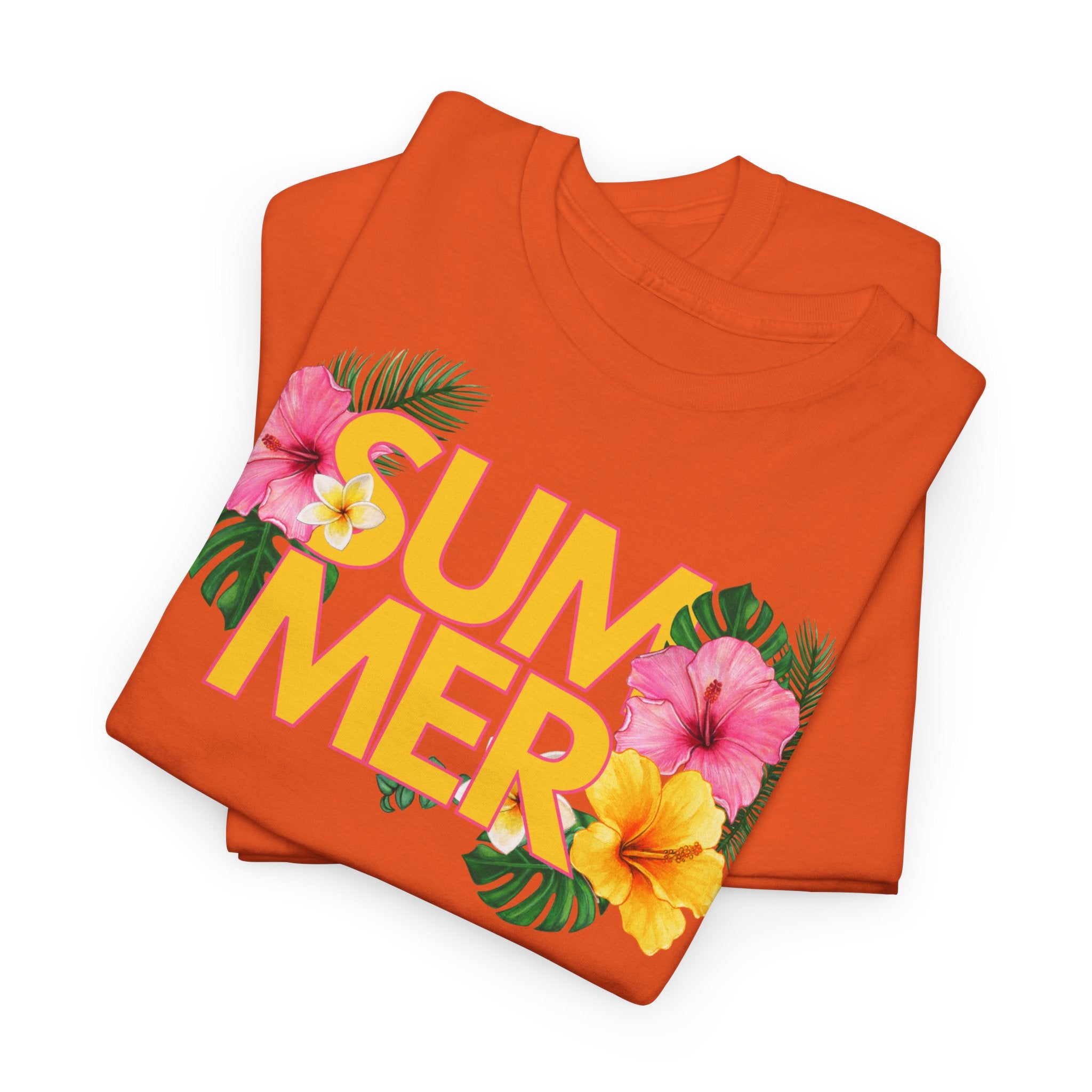 Summer Floral T-Shirt - Heat Mess