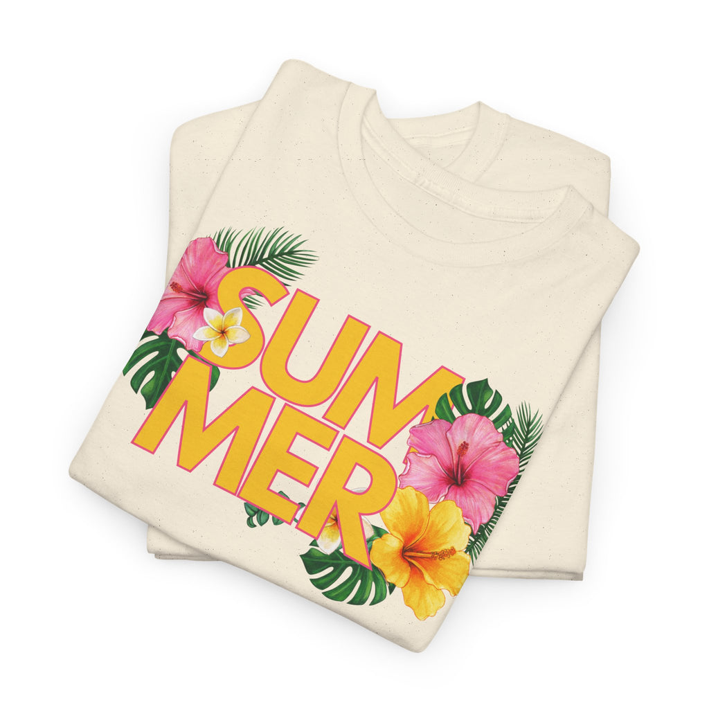Summer Floral T-Shirt - Heat Mess