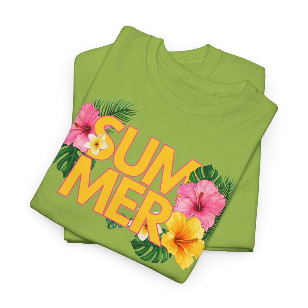 Summer Floral T-Shirt - Heat Mess