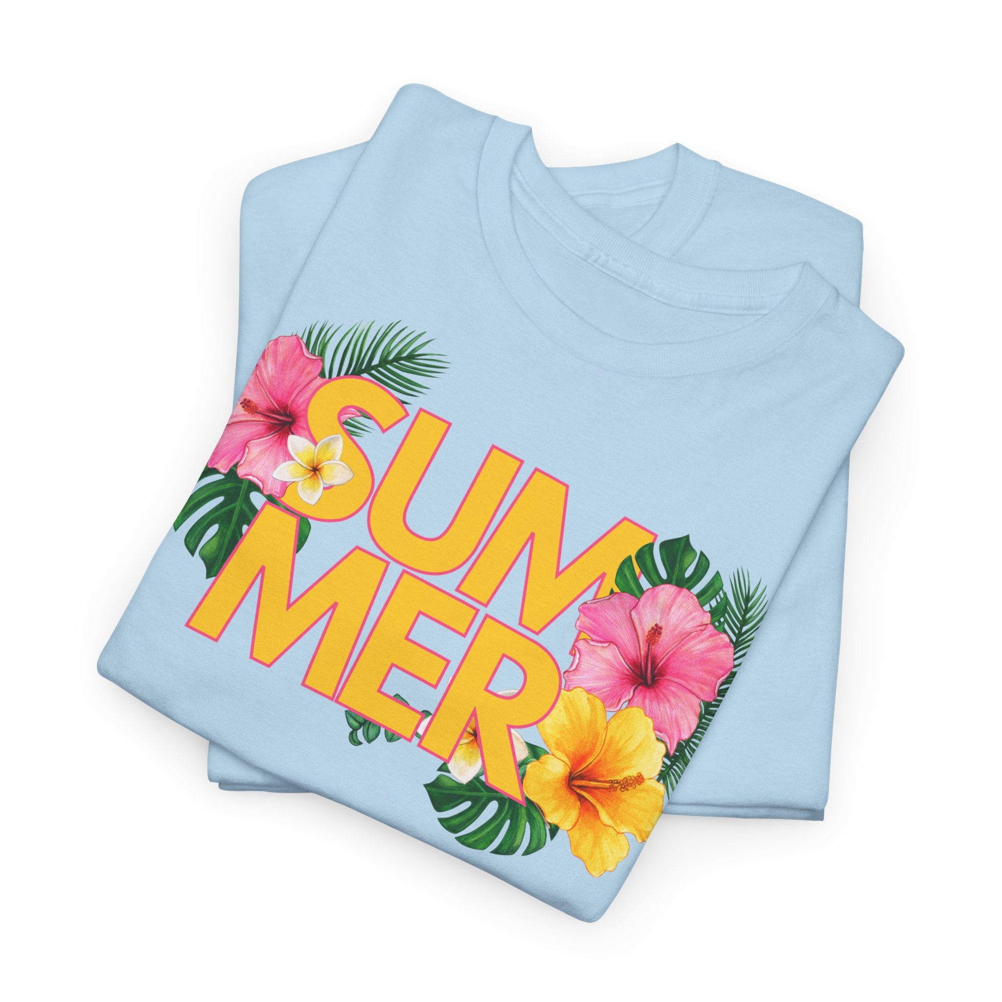 Summer Floral T-Shirt - Heat Mess
