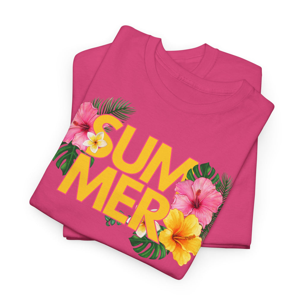 Summer Floral T-Shirt - Heat Mess