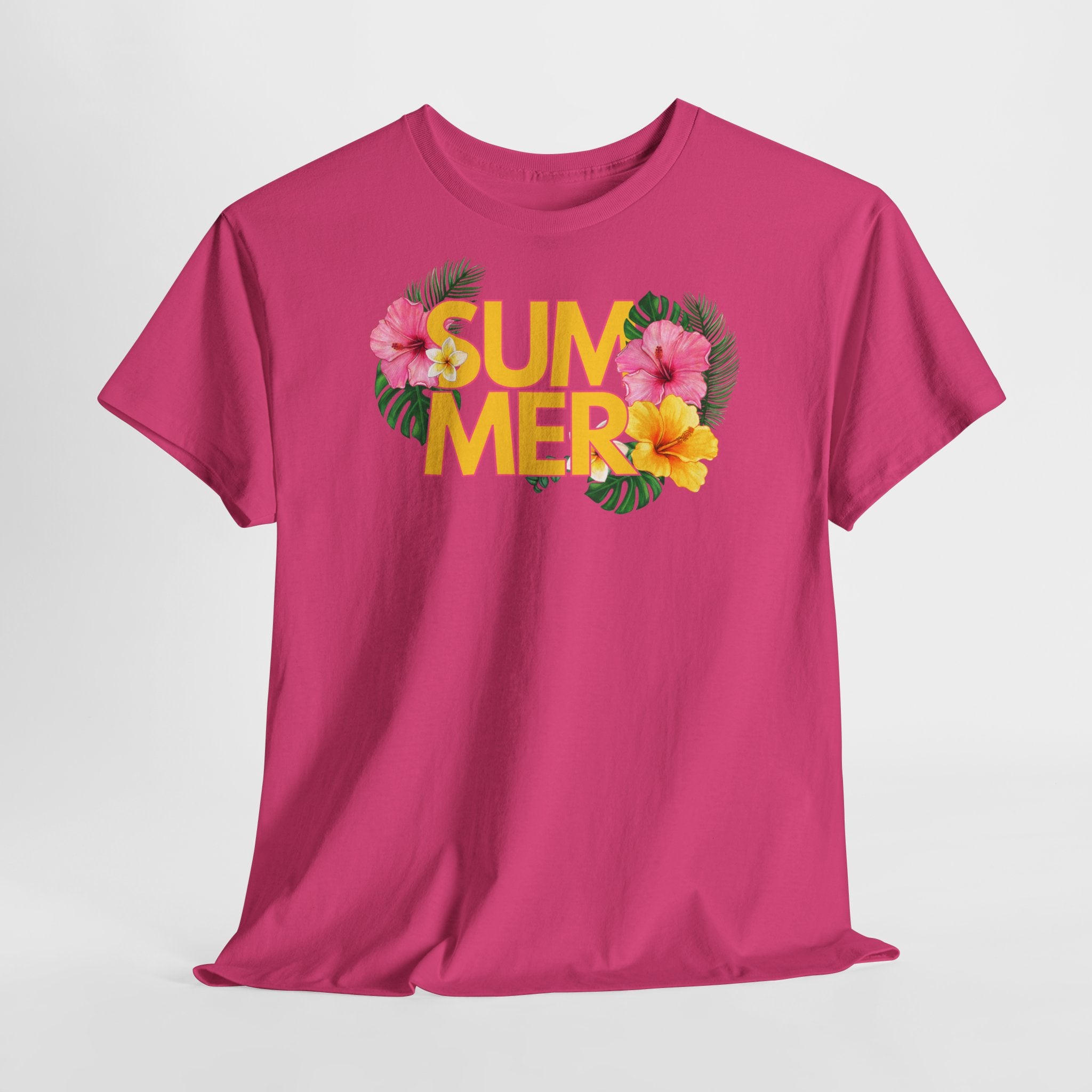Summer Floral T-Shirt - Heat Mess
