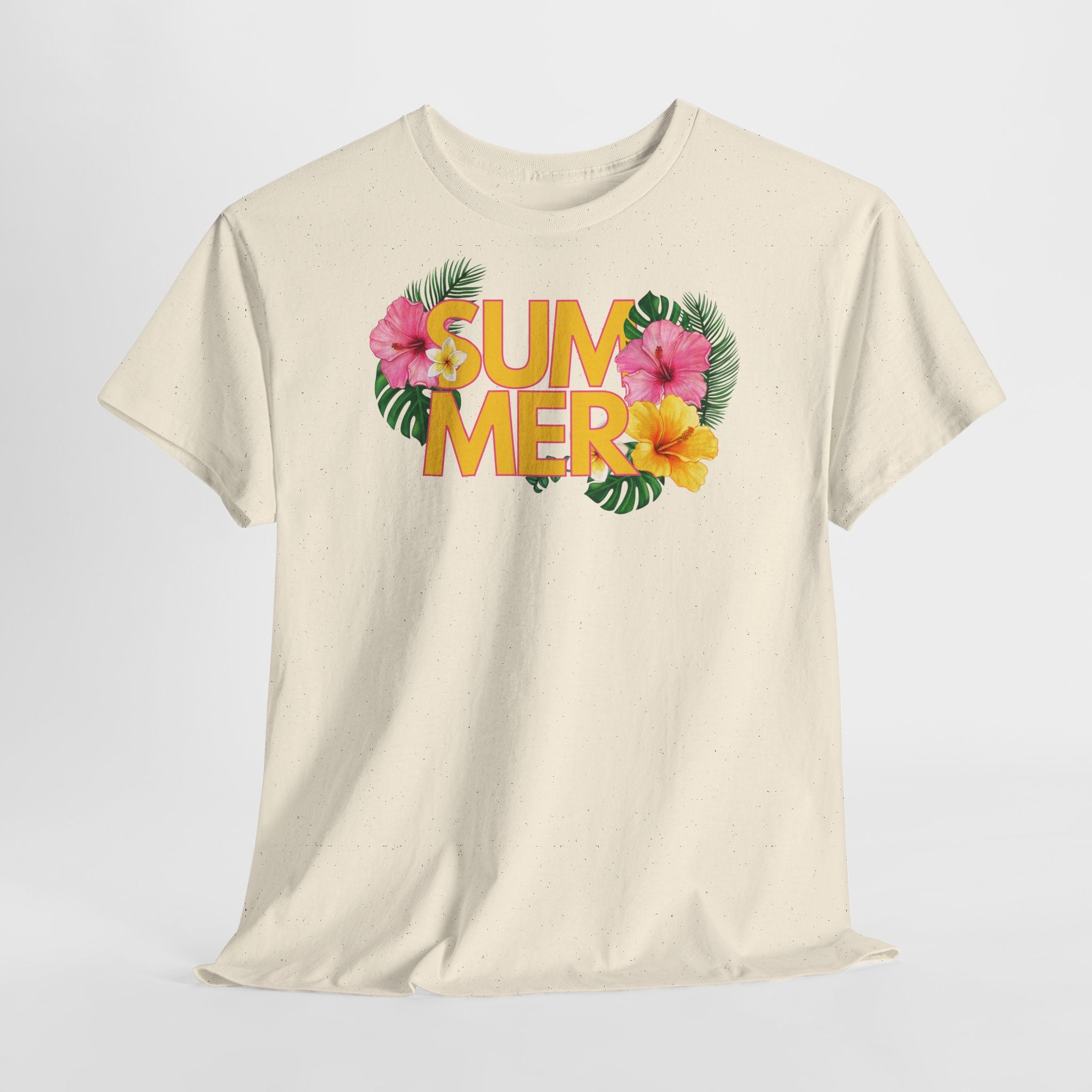 Summer Floral T-Shirt - Heat Mess