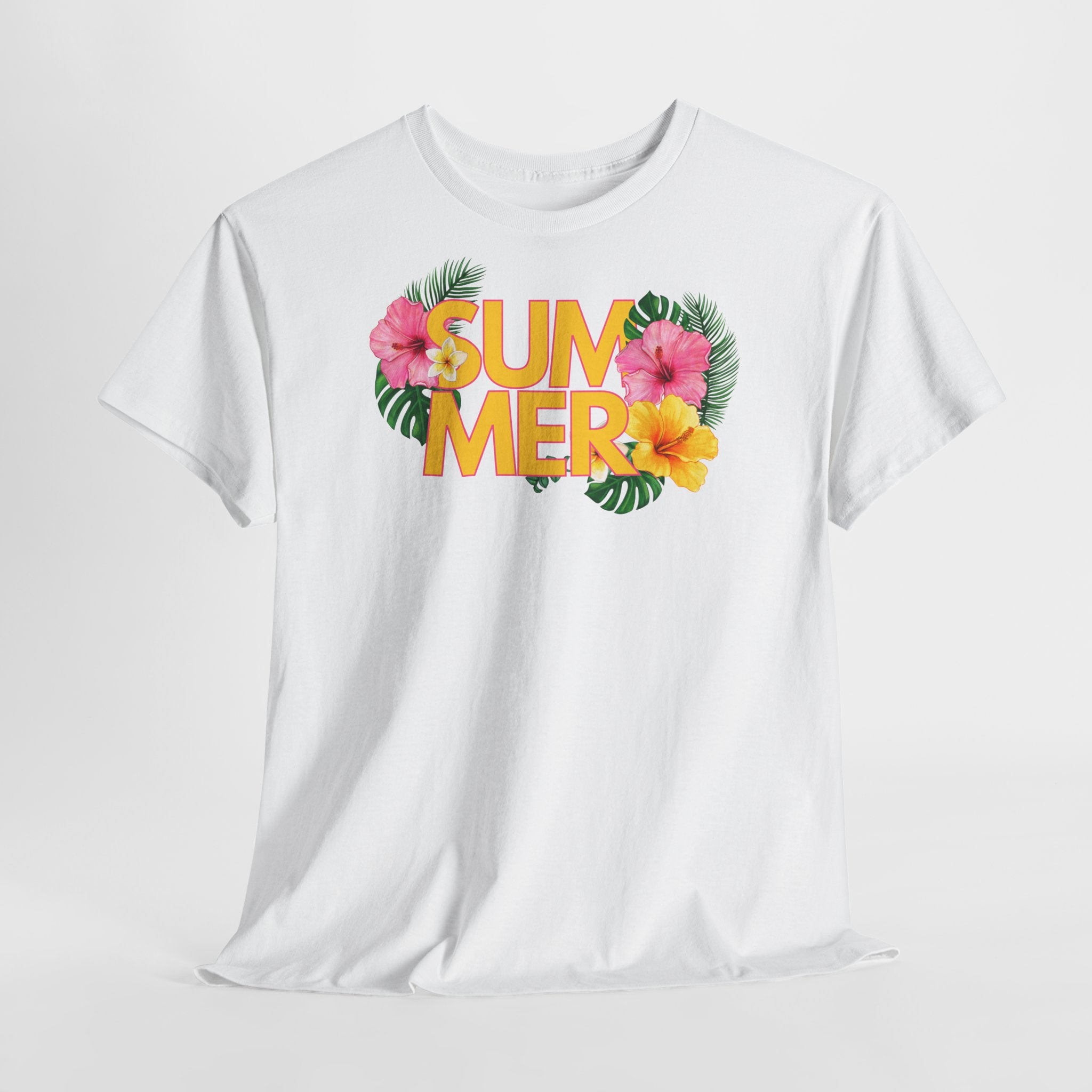 Summer Floral T-Shirt - Heat Mess